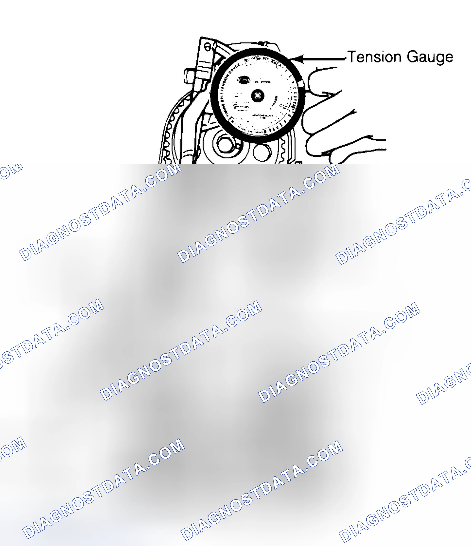 Scheme 3: Adjusting Typical Timing Belt Tension