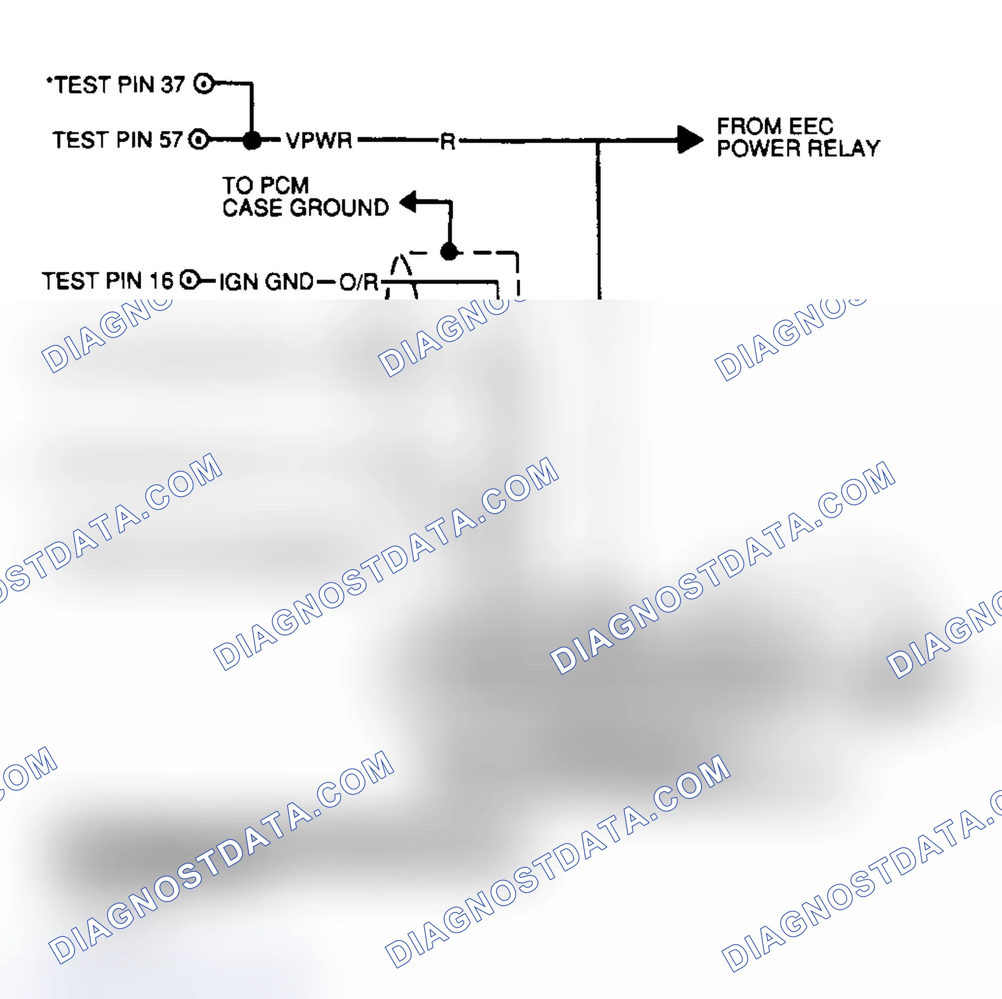 Scheme 91: Identifying ICM Connector Terminals (4.6L)