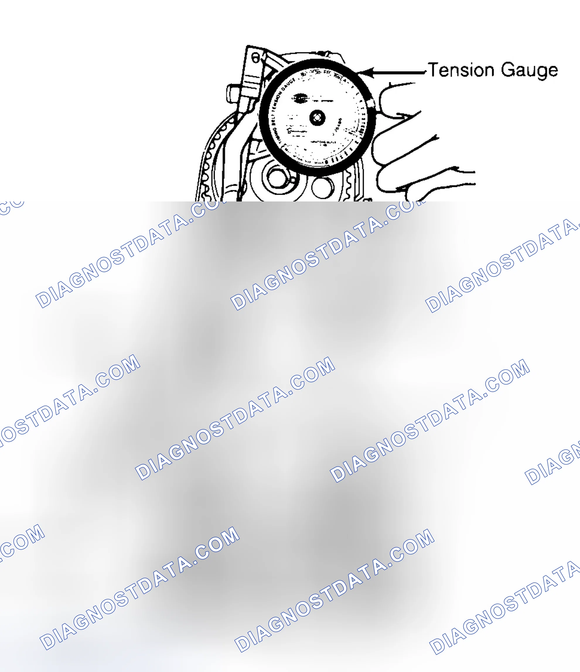 Scheme 3: Adjusting Typical Timing Belt Tension