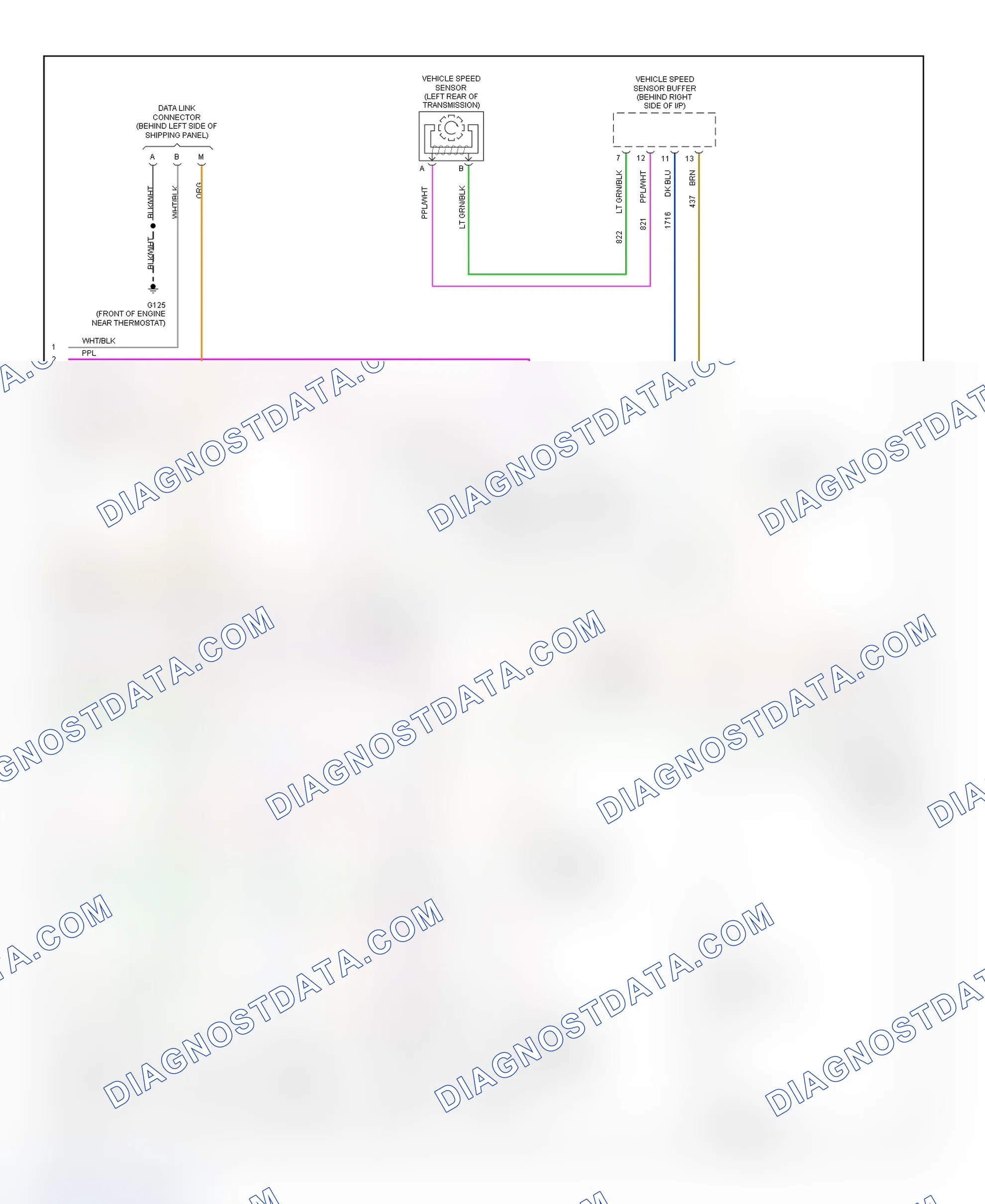Scheme 13: Wiring Diagram ("P" Series - Commercial Van/Motorhome - 4.3L With 4L80-E - 3 Of 3)