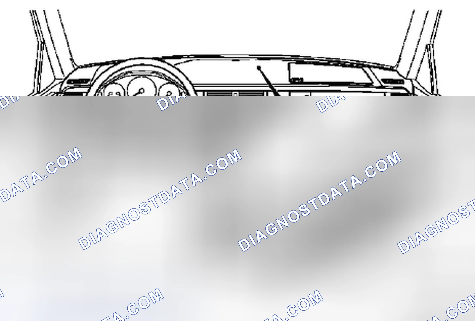 Scheme 56: Defroster nozzle, location - GF83.10-P-2106-01A