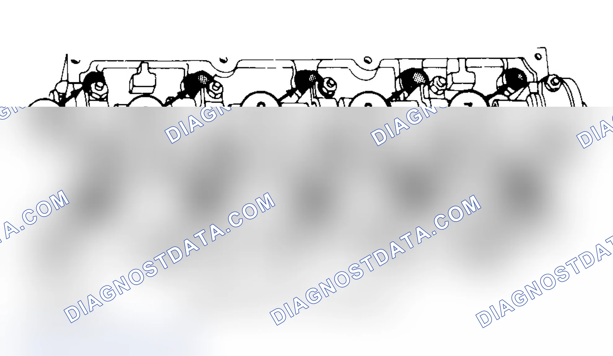 Scheme 3: Typical Cylinder Head Tightening or Loosening Sequence