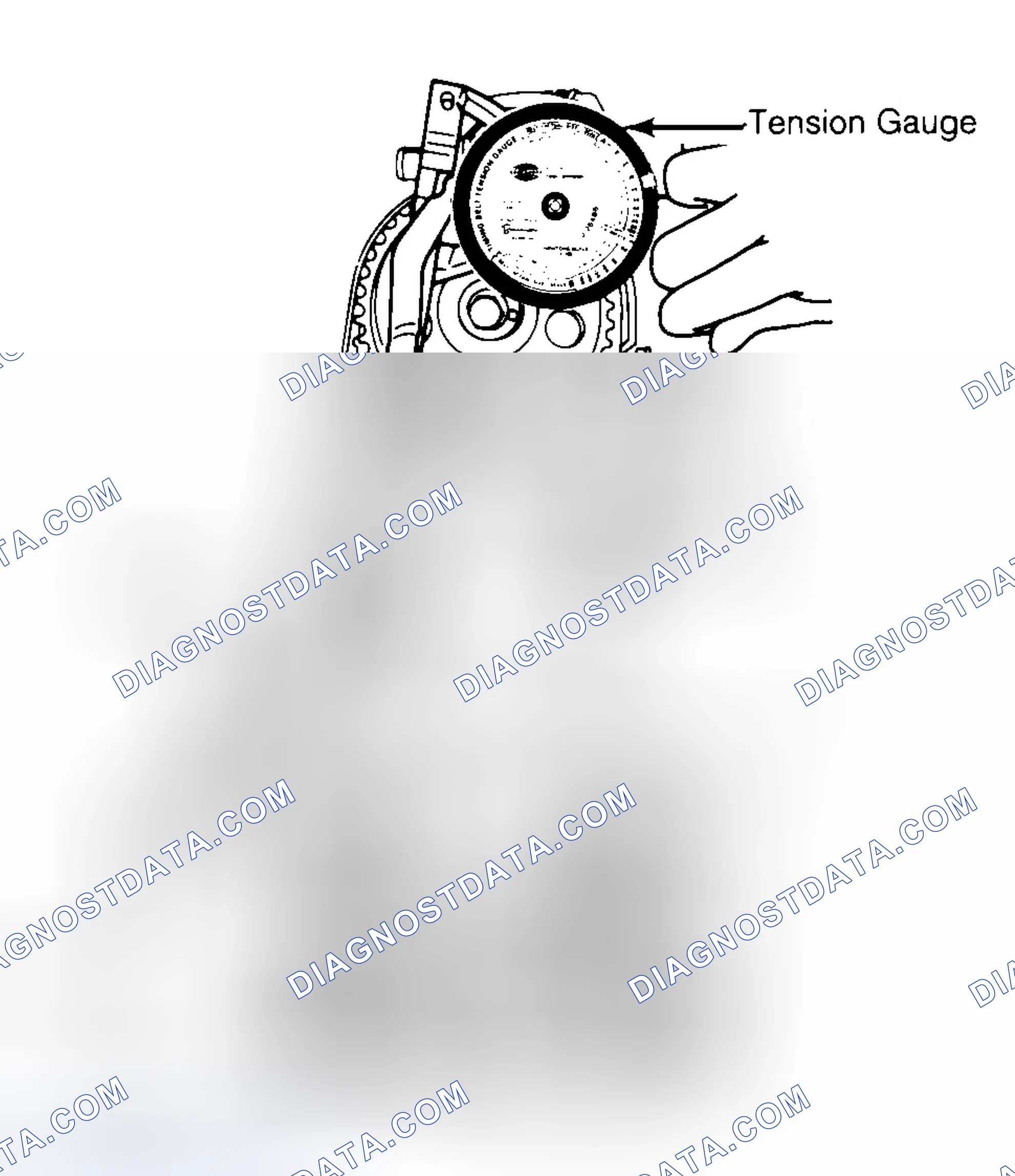 Scheme 3: Adjusting Typical Timing Belt Tension