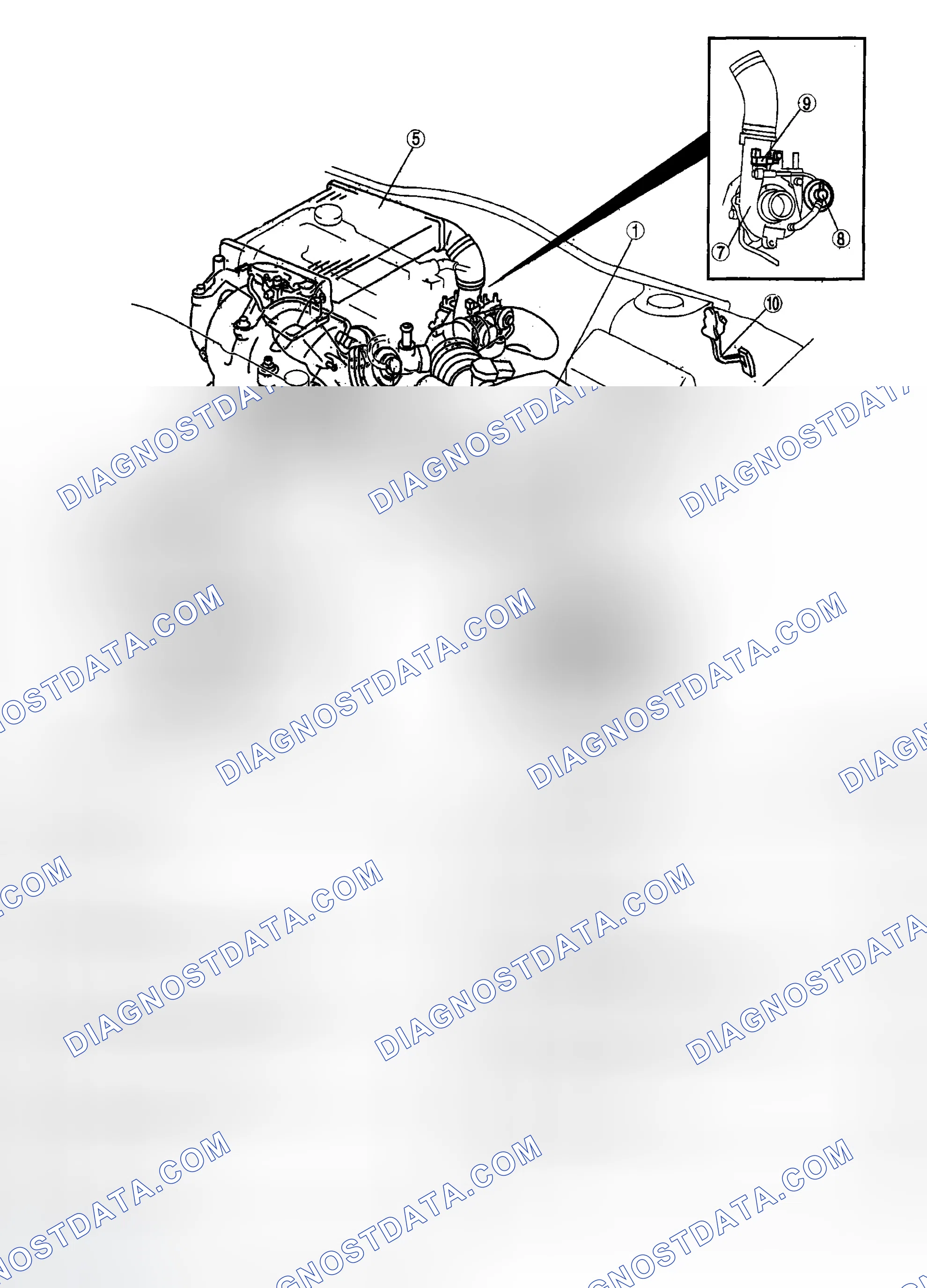 Scheme 154: INTAKE AIR SYSTEM LOCATION INDEX [L3 WITH TC]