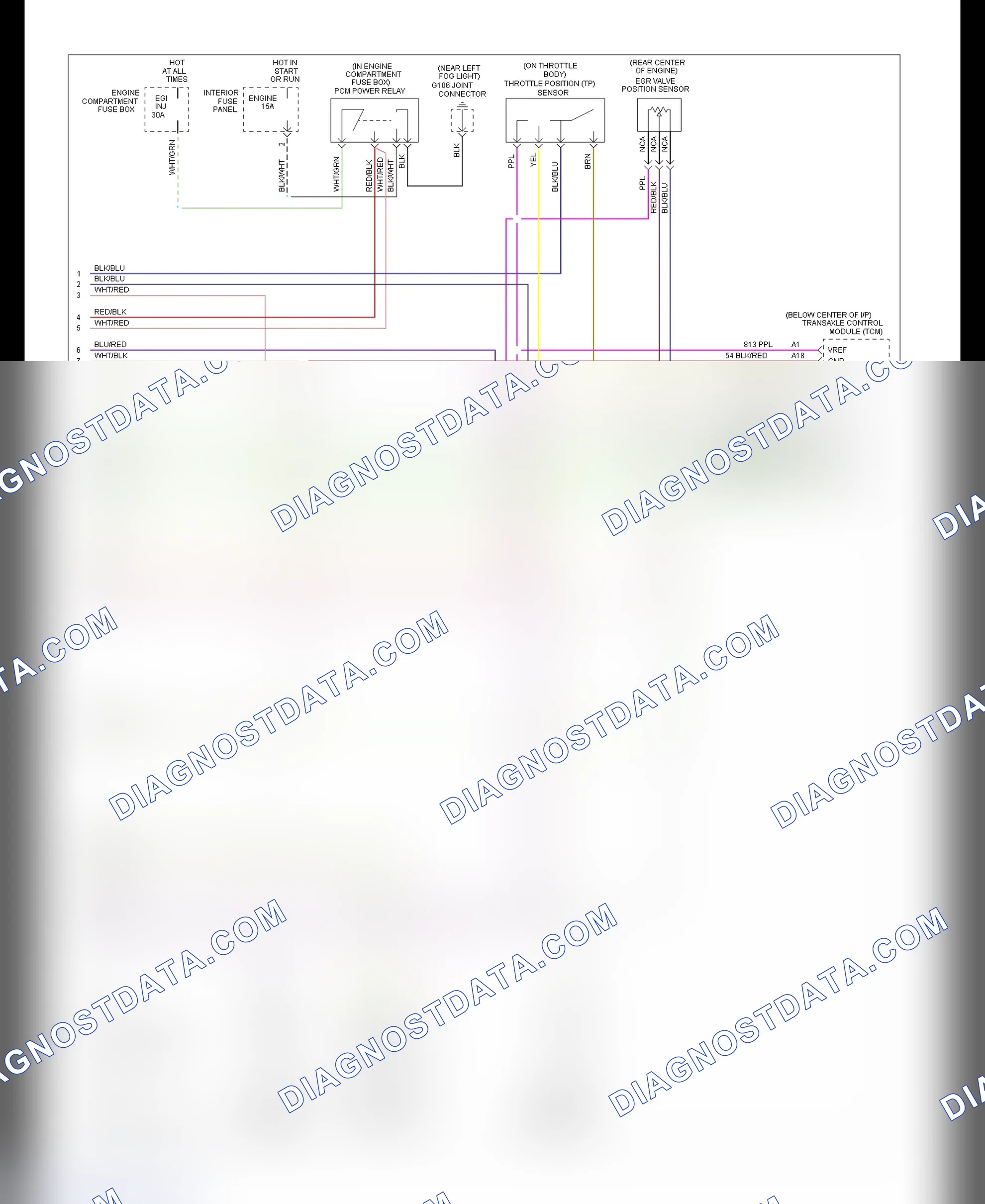 Scheme 49: EEC Wiring Diagram (Probe 2.5L - 3 Of 3)