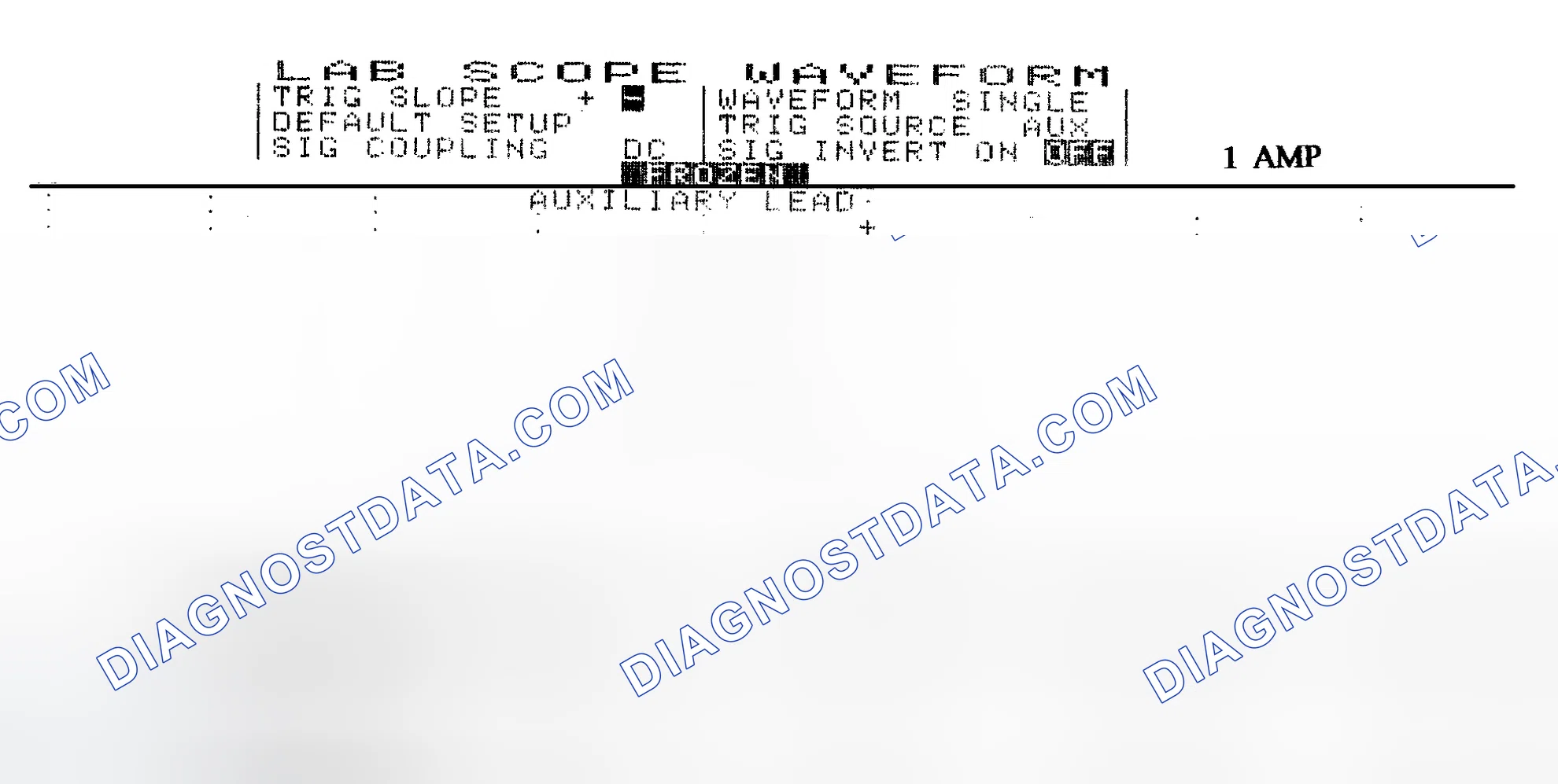 Scheme 20: Single Injector w/Normal Current Flow - Current Pattern
