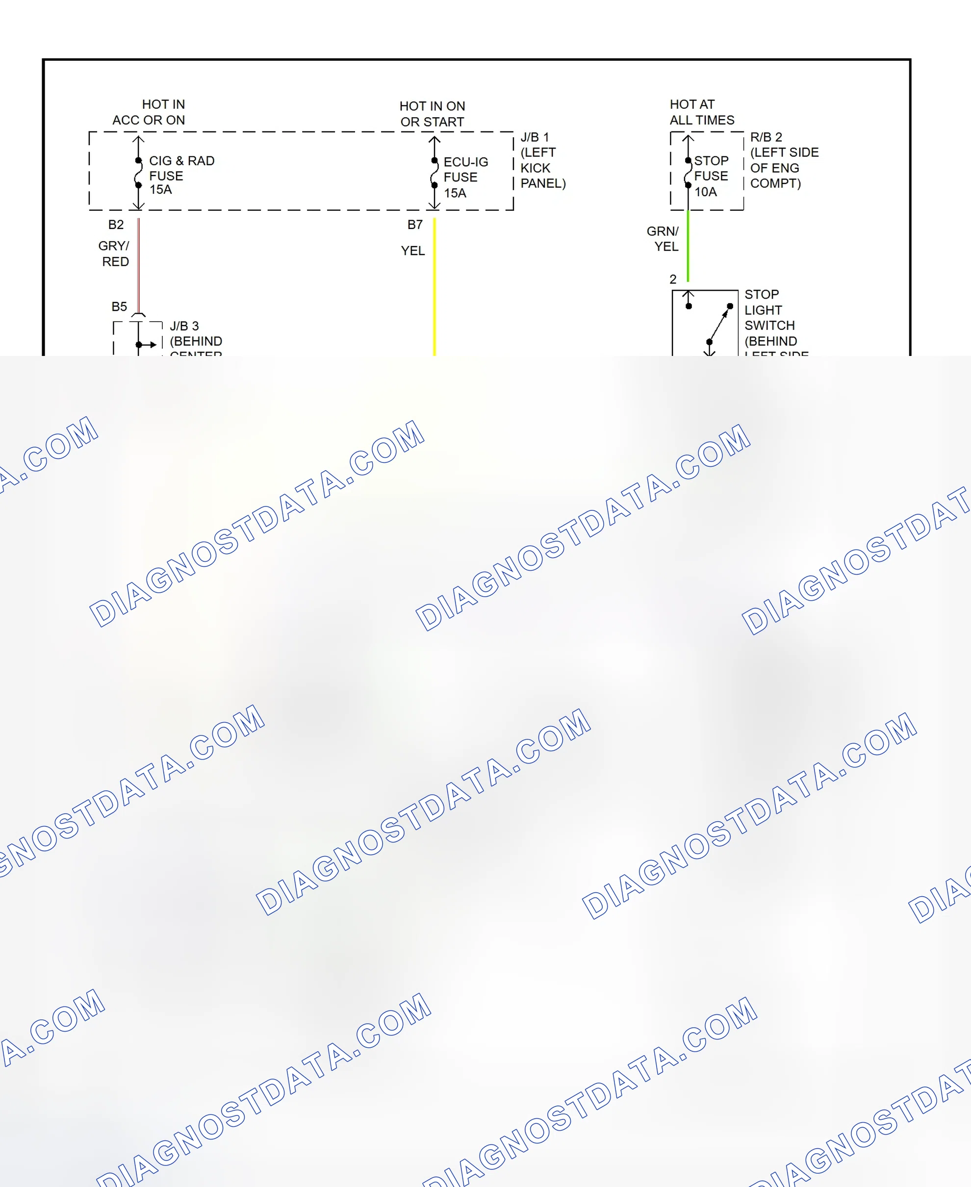 Scheme 21: Shift Interlock System Wiring Diagram (1995-96 Tacoma)