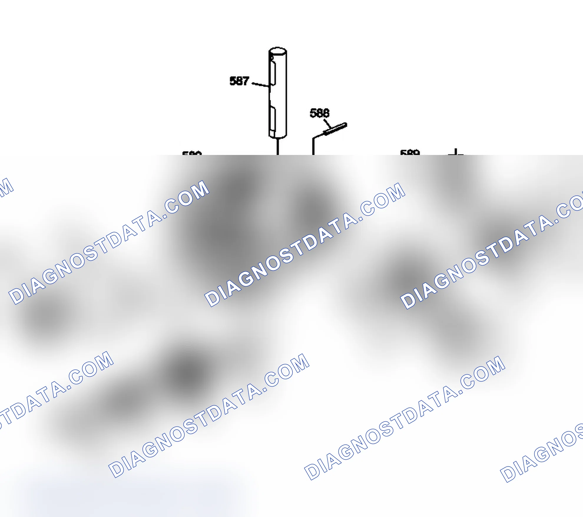 Scheme 166: Front Differential Carrier Assembly (2 Pinion)
