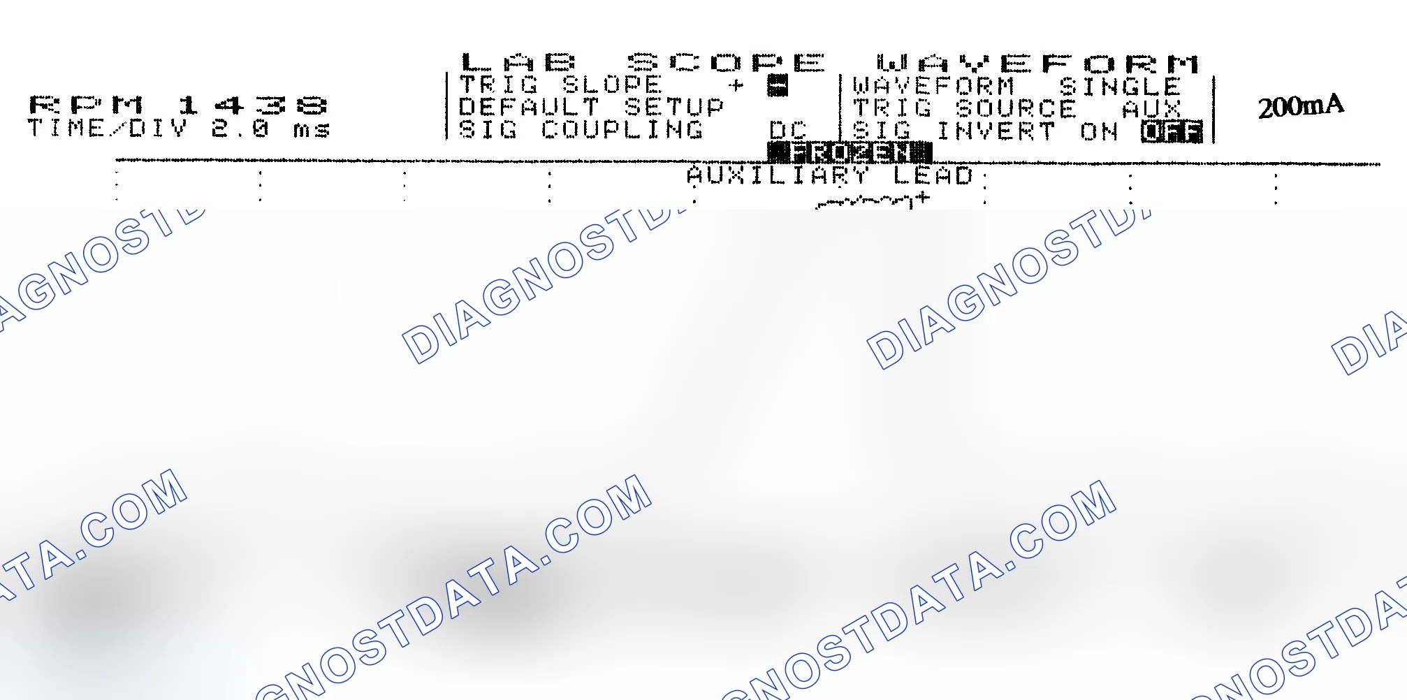 Scheme 15: Single Injector w/Normal Current Flow - Current Pattern