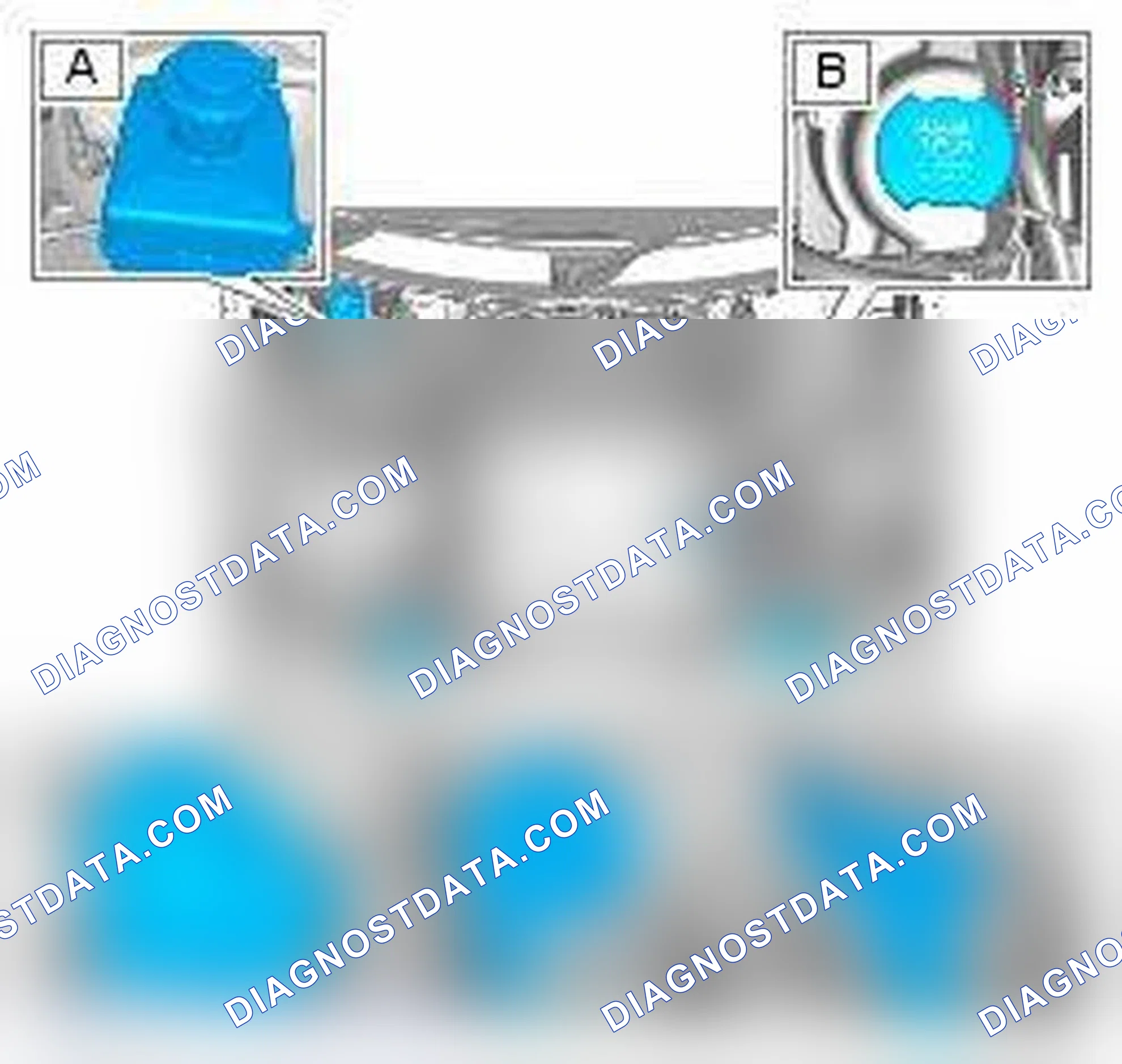 Scheme 2: UNDER HOOD (UNDERBONNET) VIEW - 5.0 LITER SC