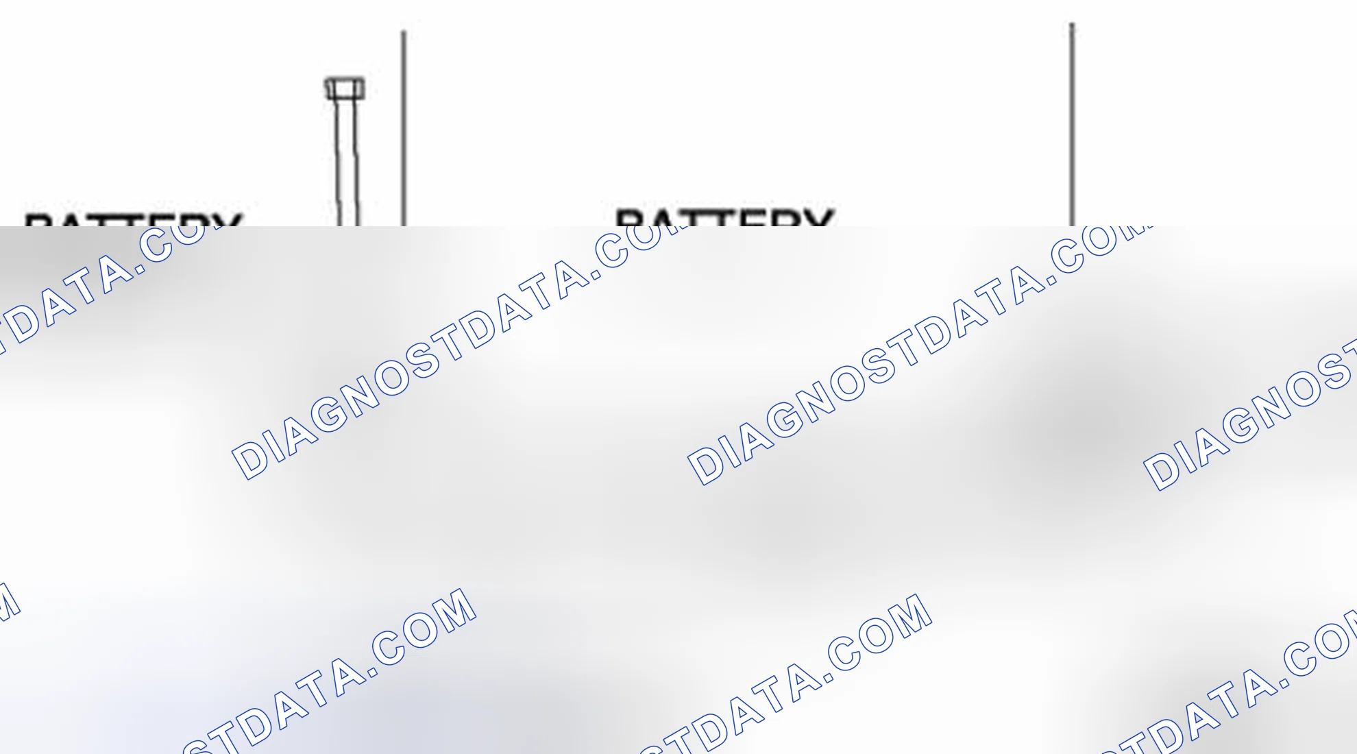 Scheme 20: Battery Clamp Installation Note