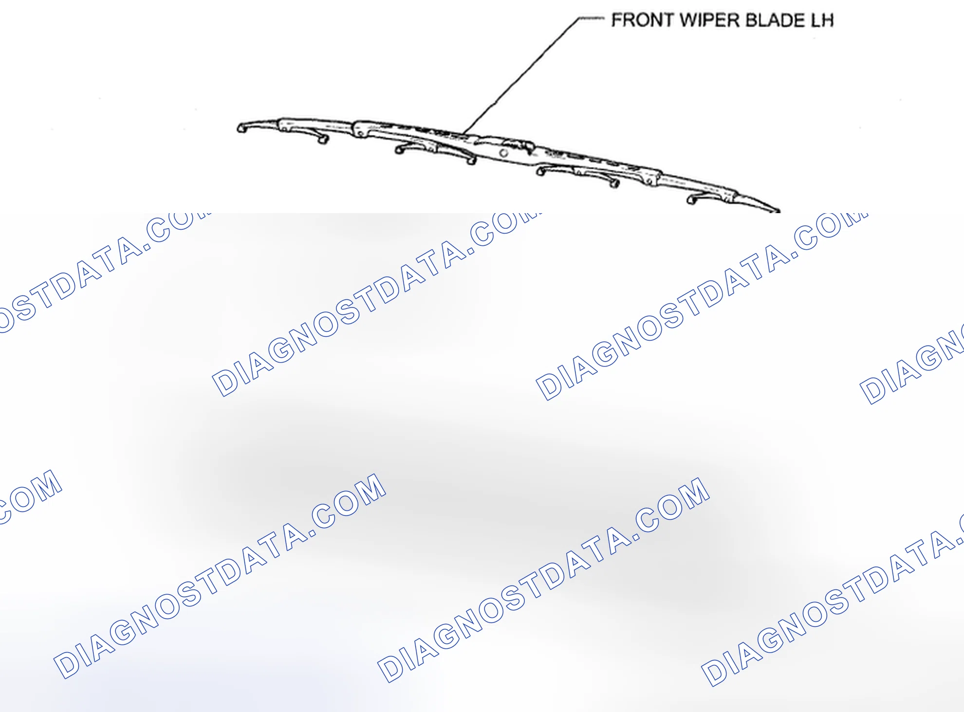 Scheme 41: Identifying Front Wiper Rubber Components