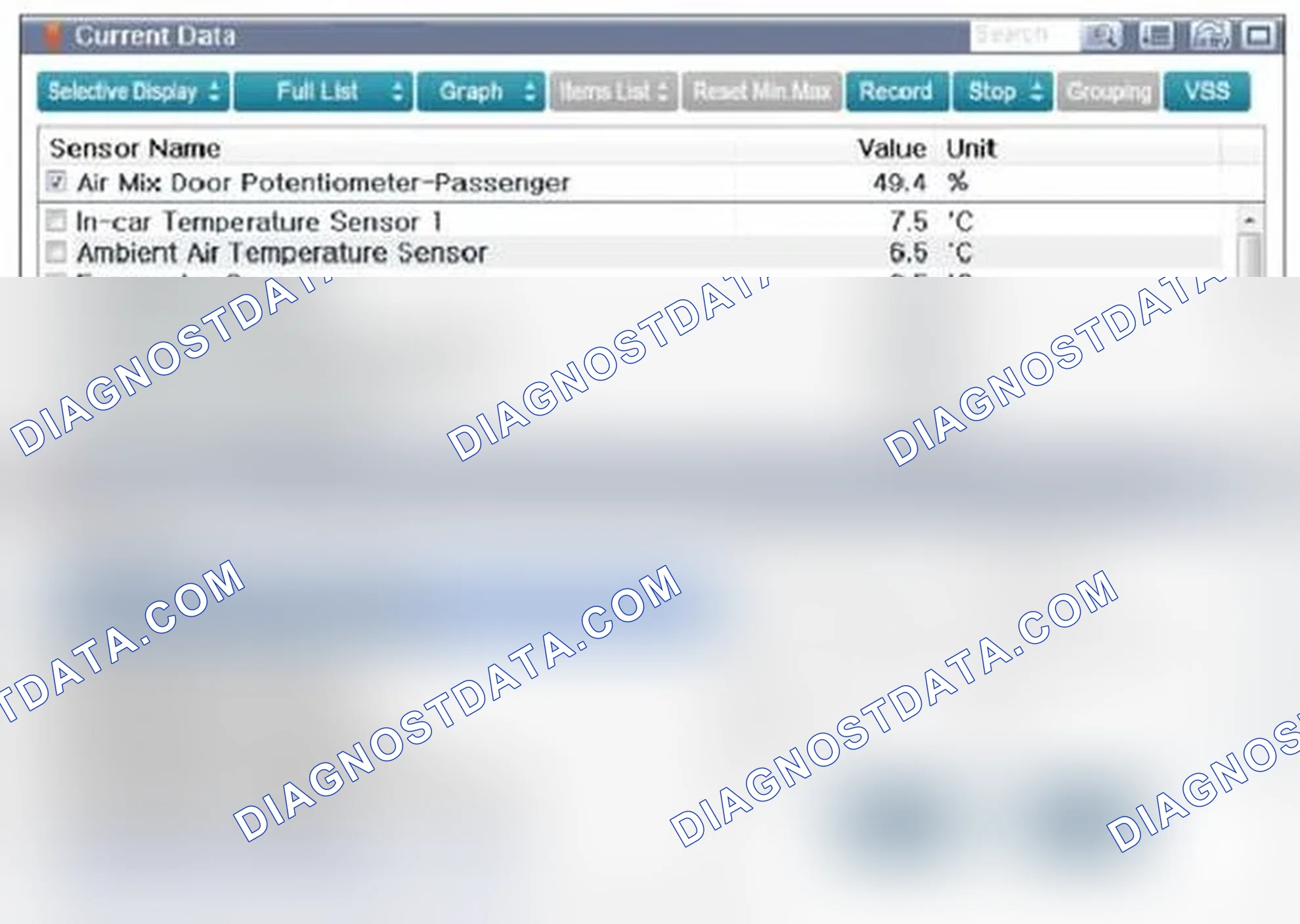 Scheme 80: Monitor GDS data