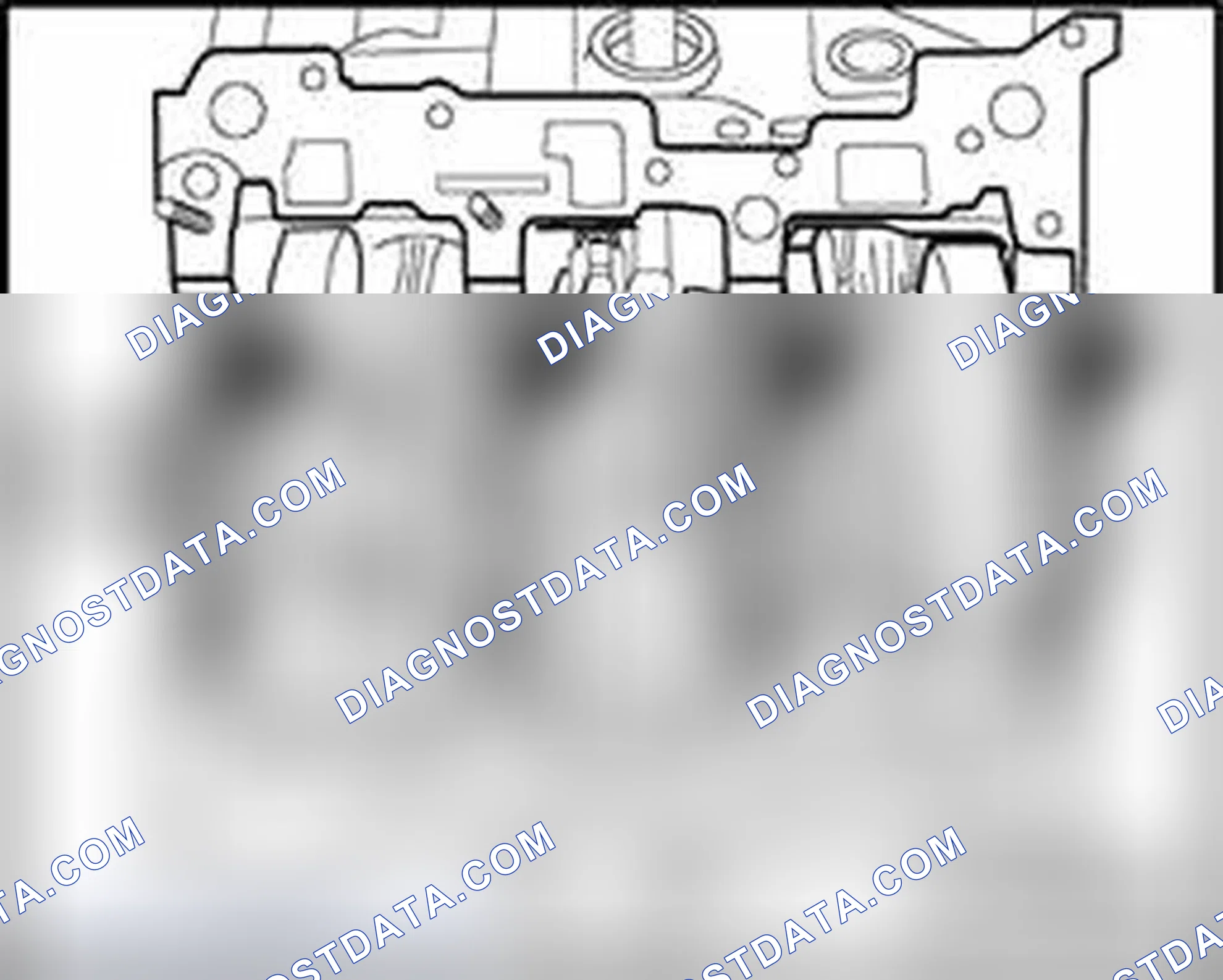 Scheme 238: Number markings on crankshaft bearing cap