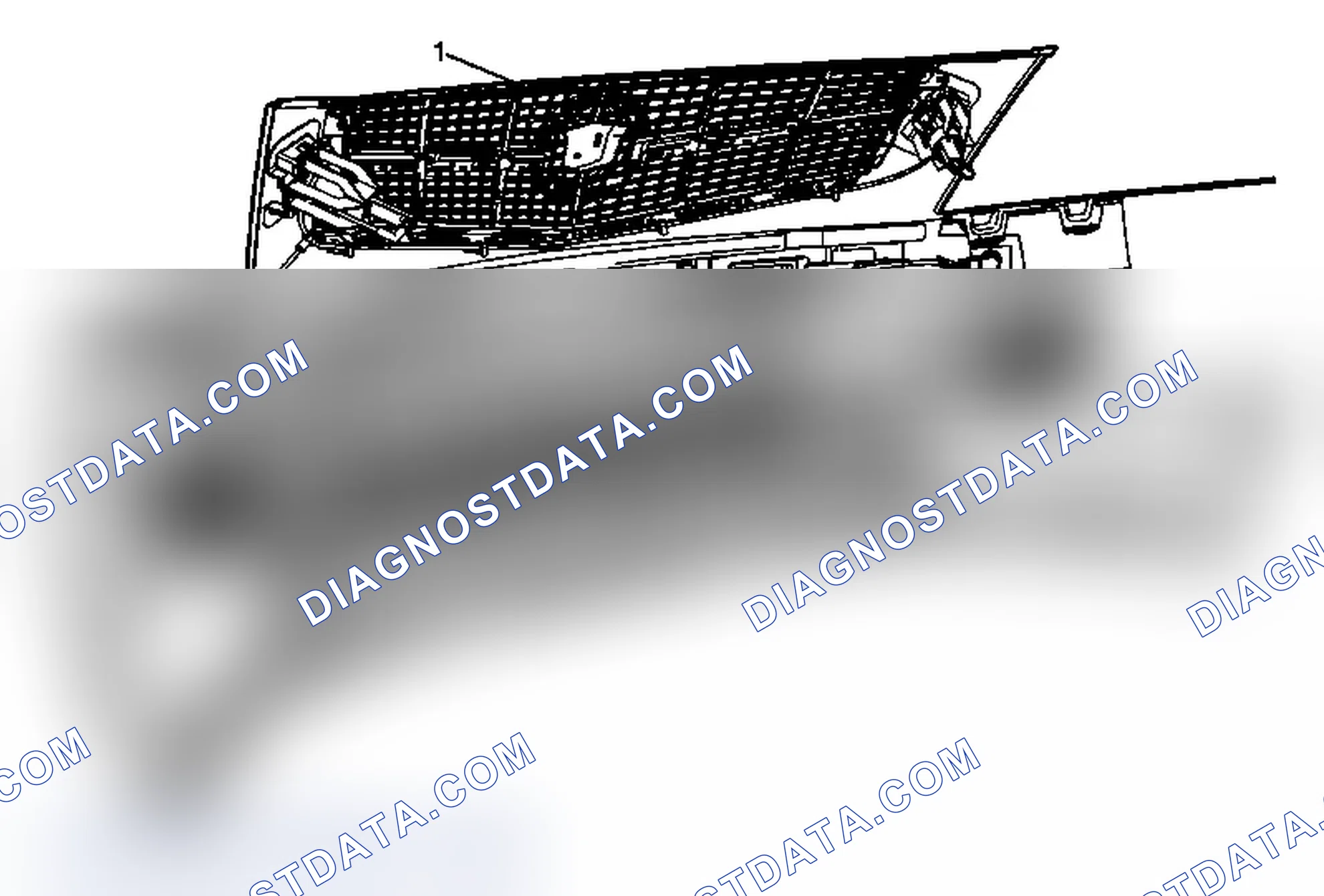 Scheme 8: Radiator Upper Grille Replacement