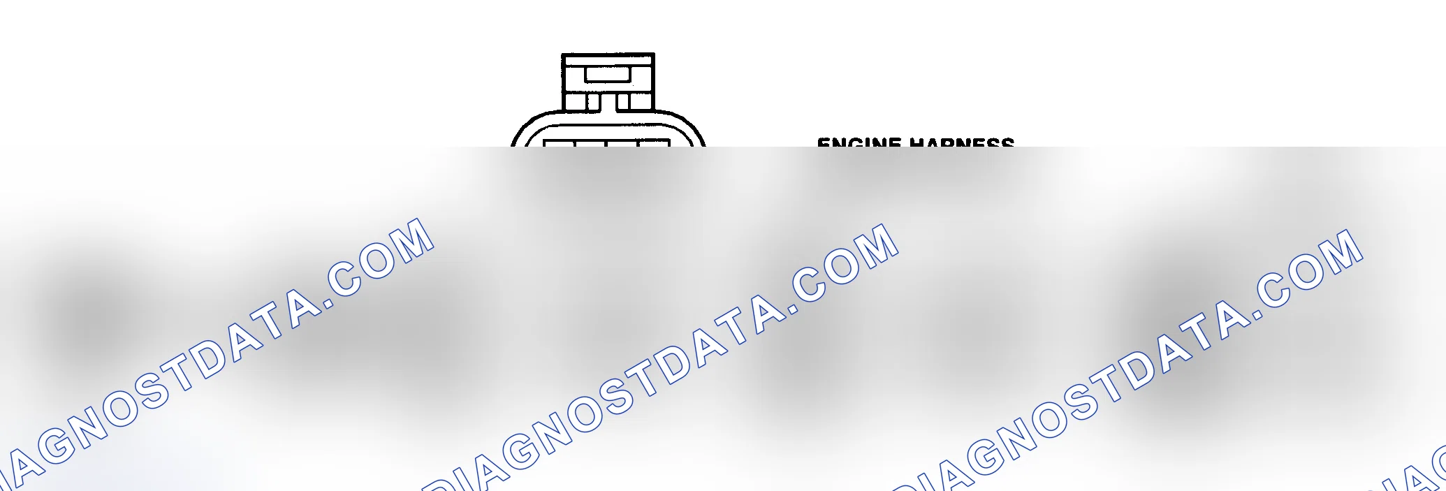 Scheme 476: DTC 34 Schematic ("P" Series) Injection Timing Stepper (ITS) Motor Circuit Fault