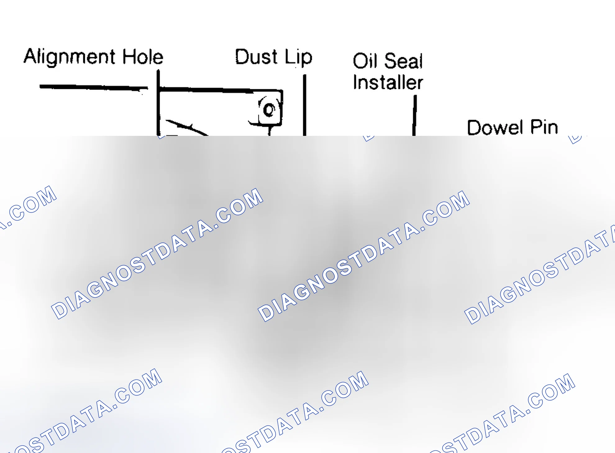 Scheme 10: Installing Typical One-Piece Oil Seal