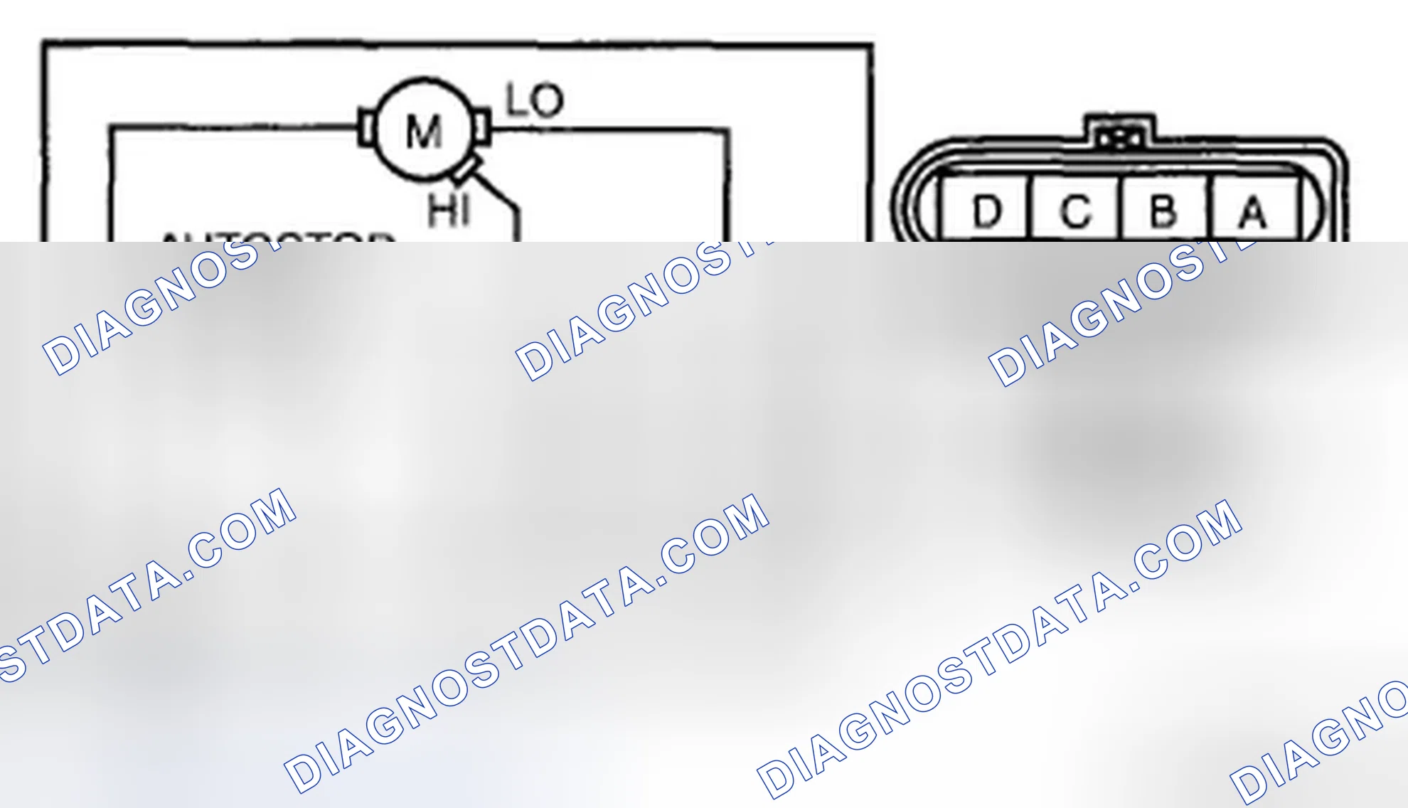 Scheme 13: WINDSHIELD WIPER MOTOR INSPECTION