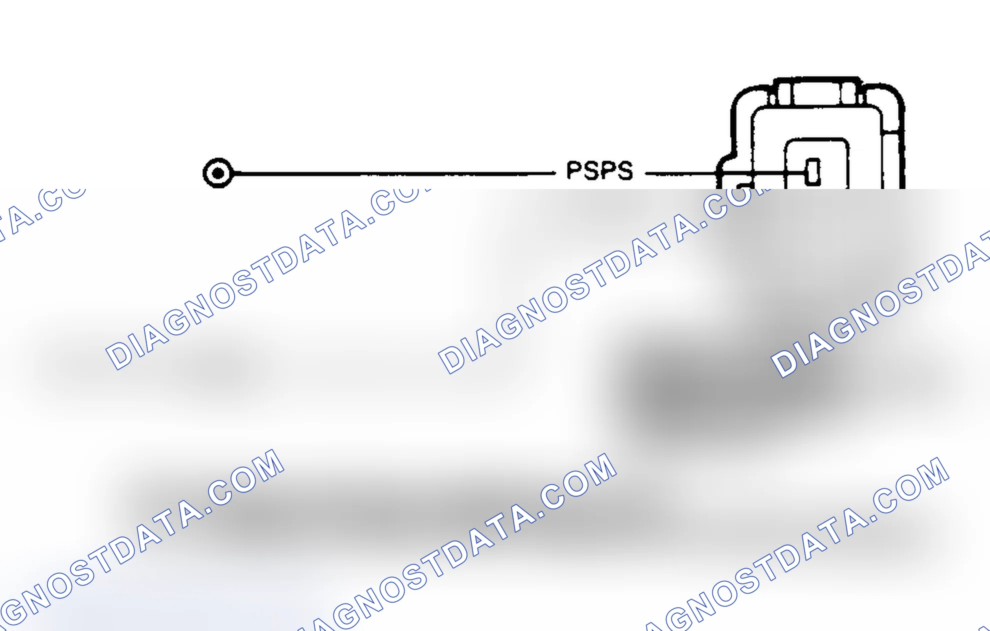 Scheme 104: Power Steering Pressure Switch (PSPS) Circuit