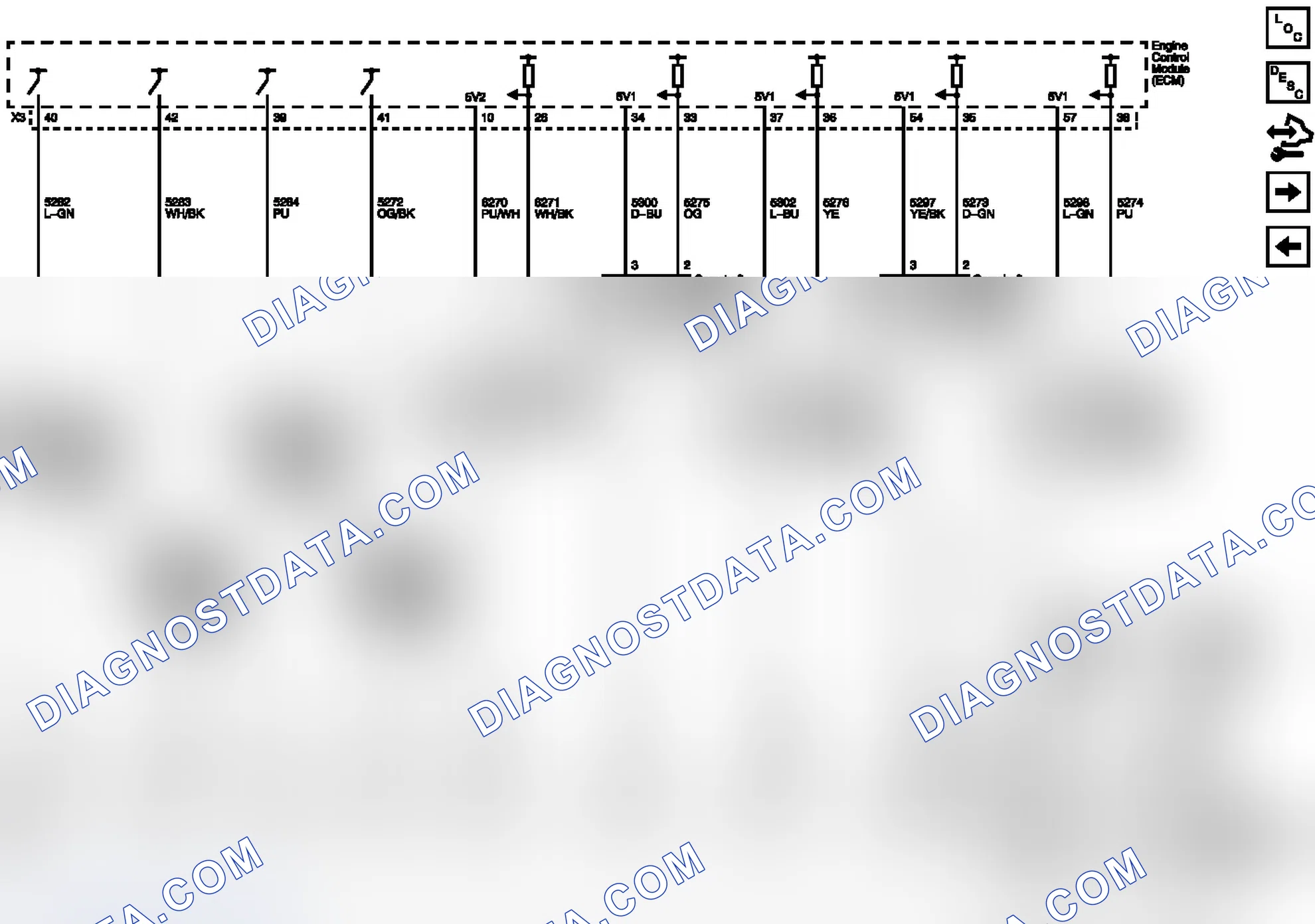 Scheme 84: Ignition Controls - Camshaft, Crankshaft, and Knock Sensors, Camshaft Actuators