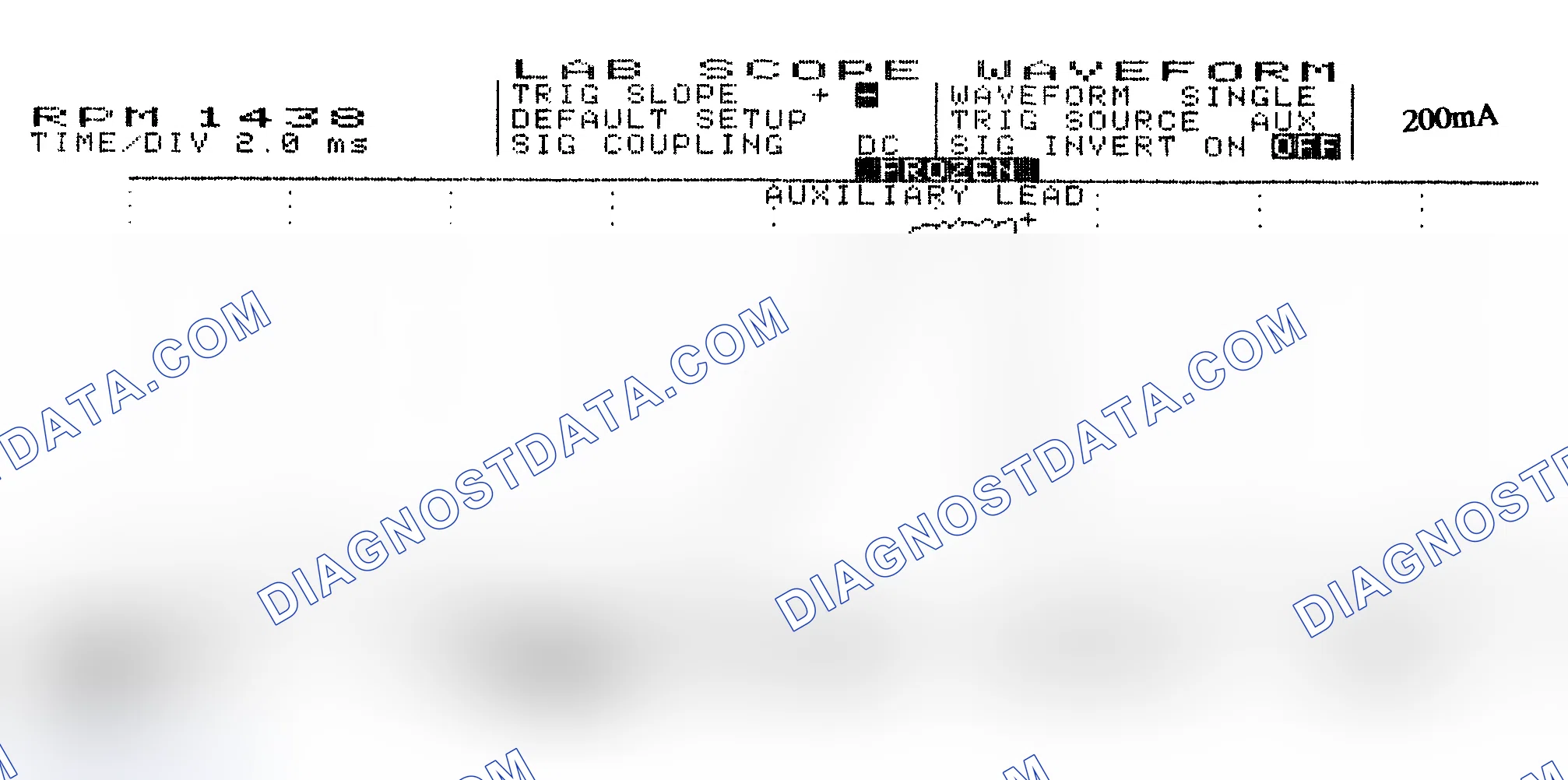 Scheme 15: Single Injector w/Normal Current Flow - Current Pattern
