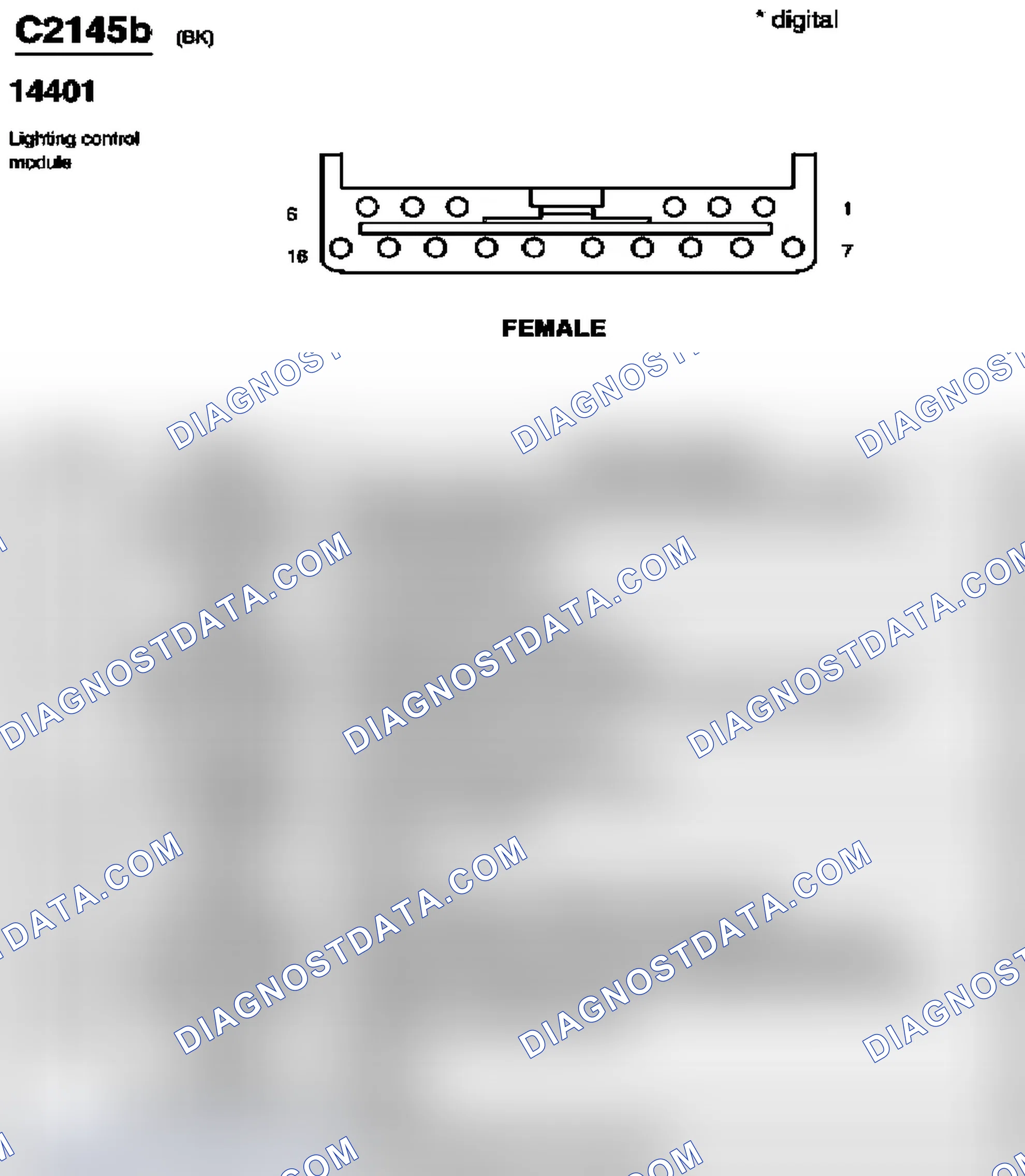 Scheme 328: Identifying Connectors C2145b & C2145c