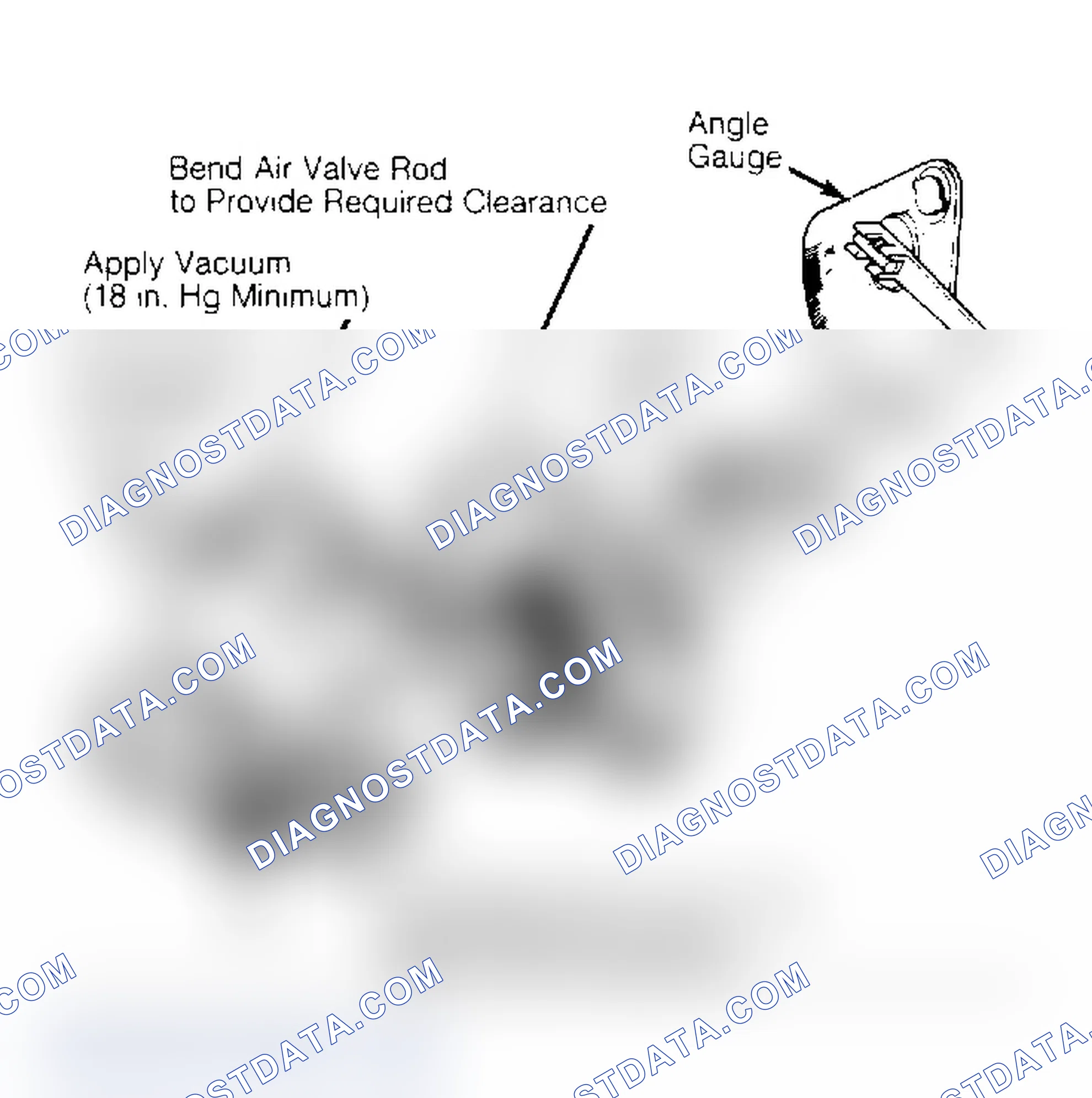 Scheme 14: Secondary (Rear) Vacuum Break Adjustment Turn screw or bend vacuum break rod to adjust.