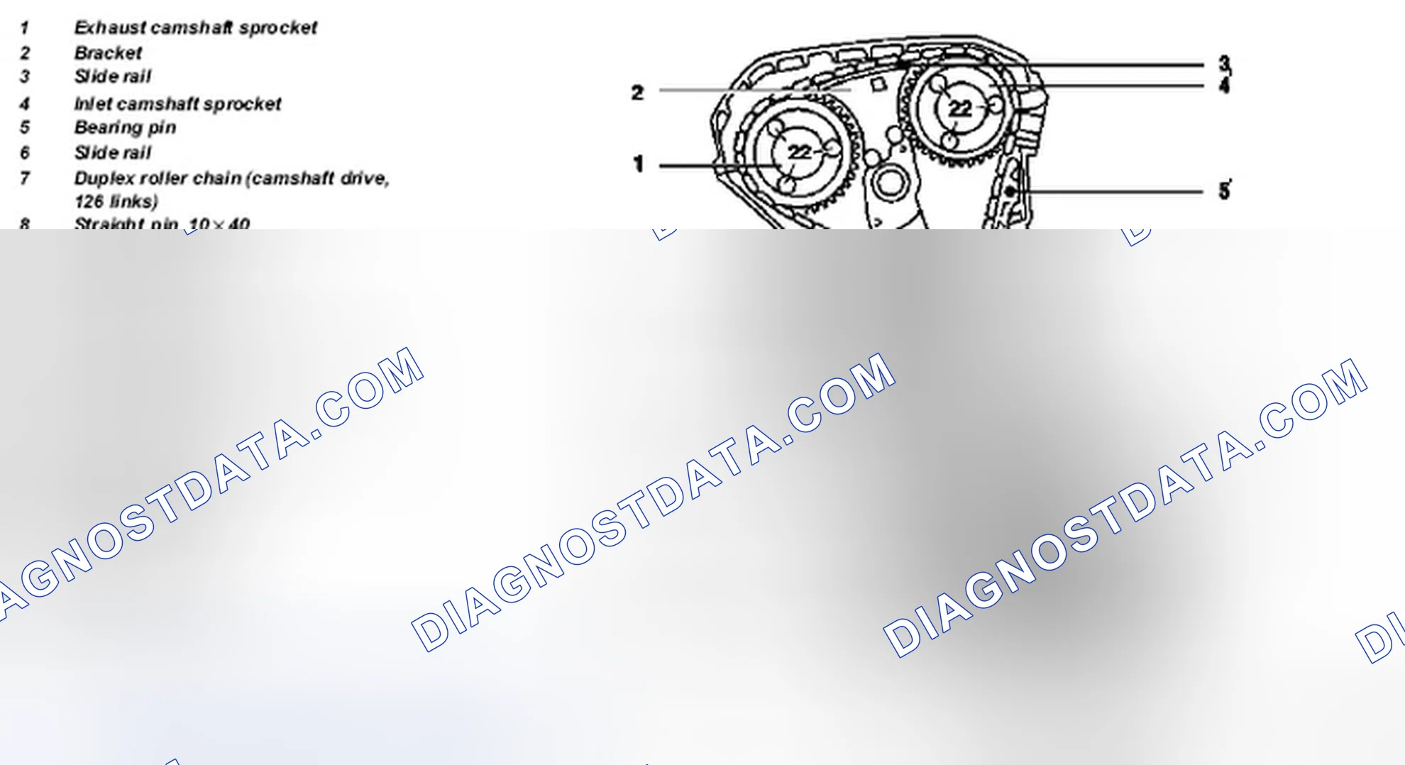 Scheme 5: Identifying Timing Chain Drive Components