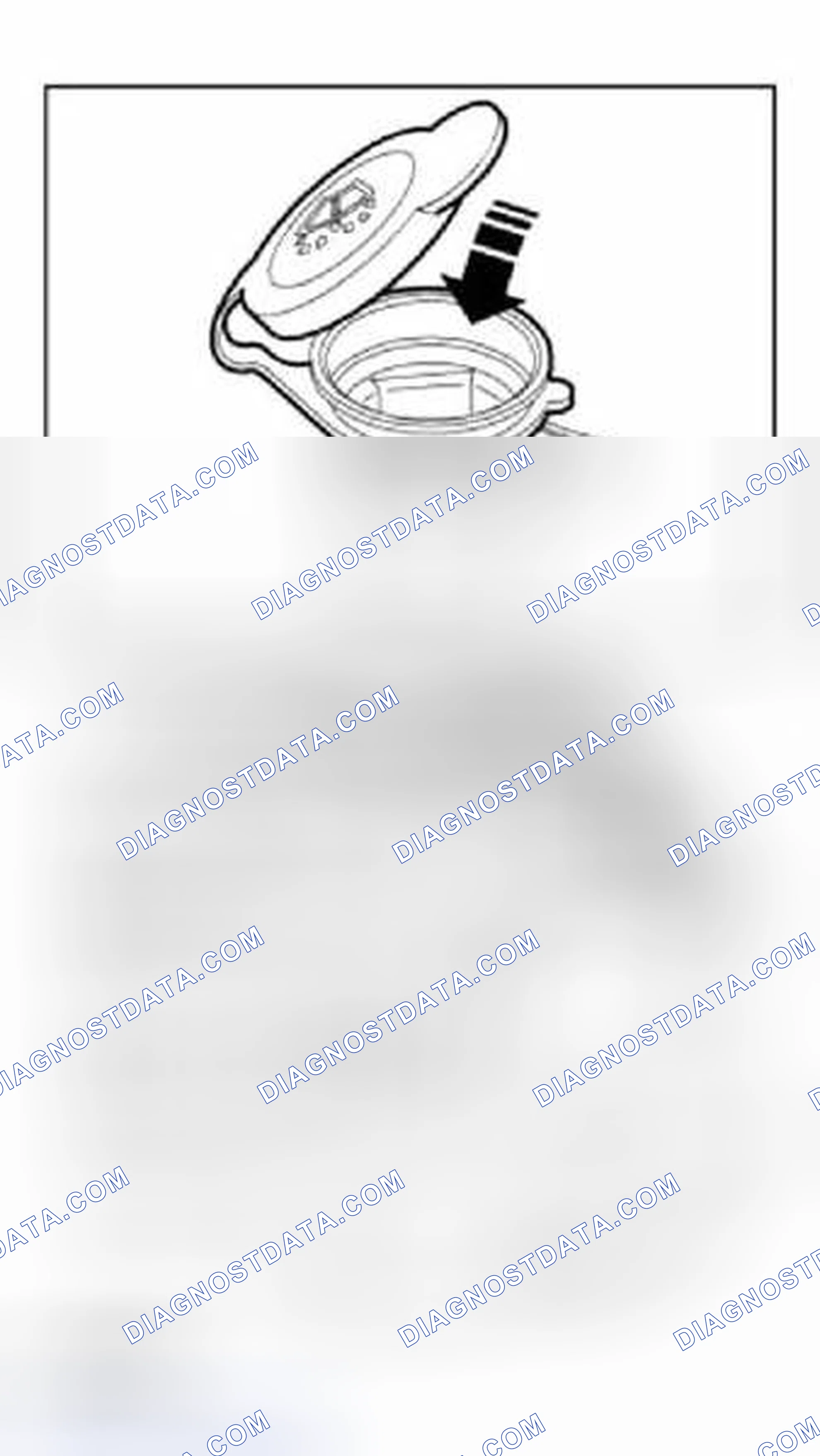 Scheme 15: Check/Top-up - Washer reservoir
