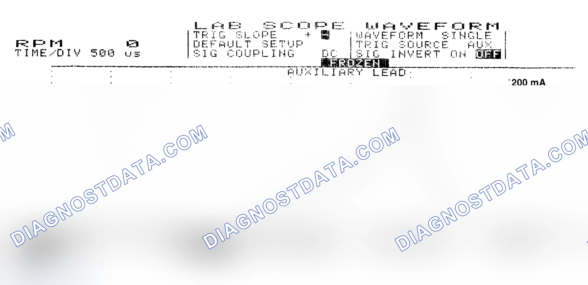 Scheme 17: Single Injector w/Normal Current Flow - Current Pattern