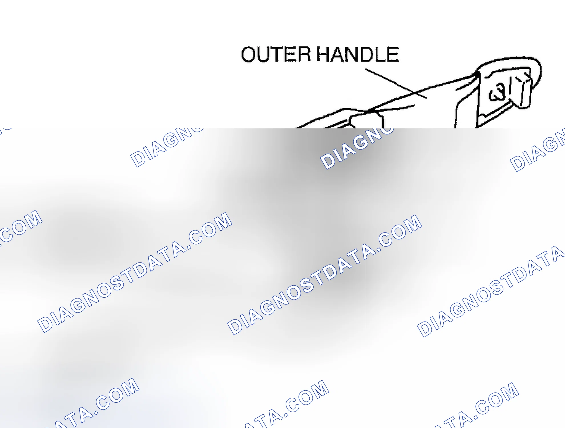 Scheme 74: DOOR KEY CYLINDER SWITCH REMOVAL/INSTALLATION