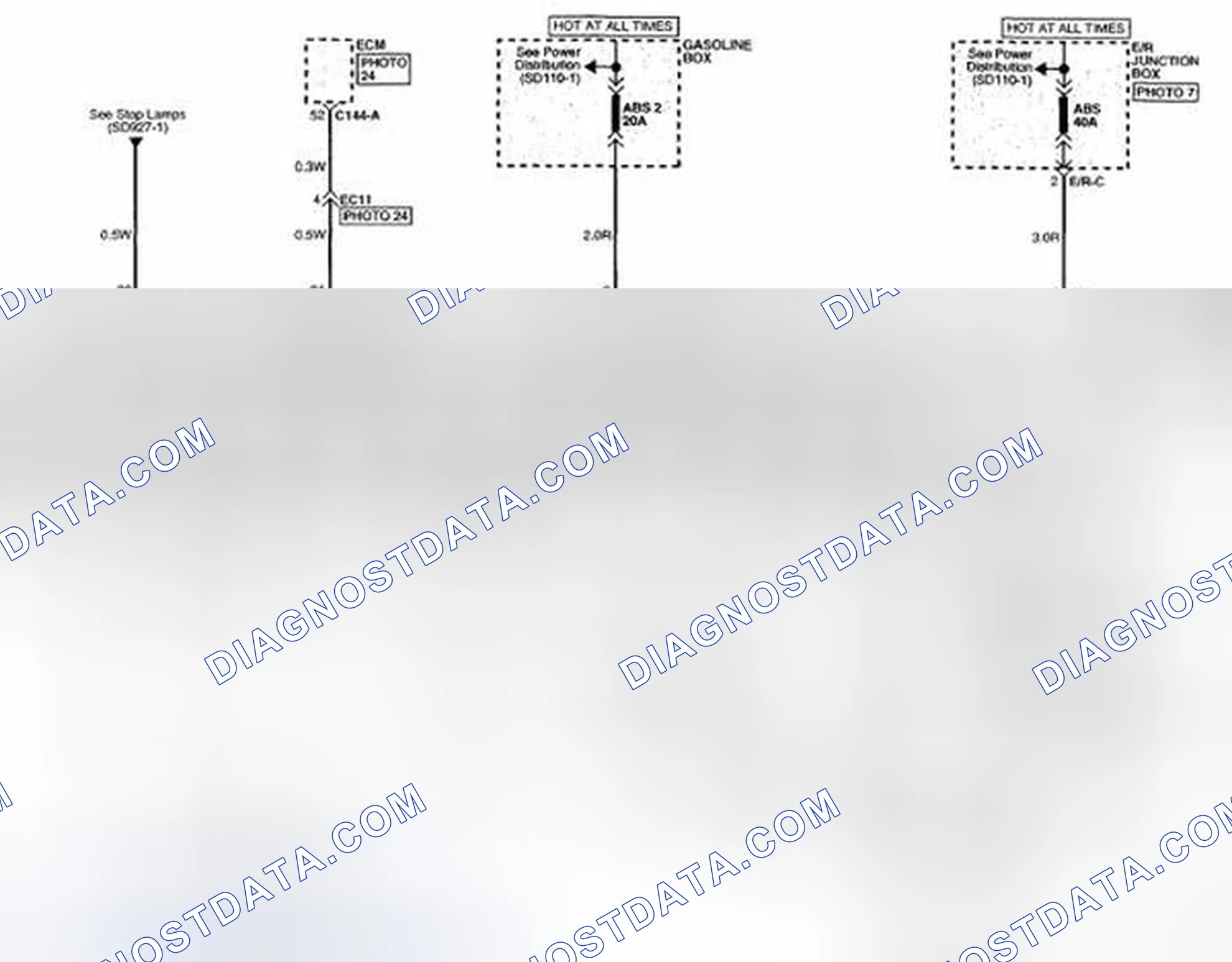 Scheme 128: ESC CIRCUIT DIAGRAM (2)