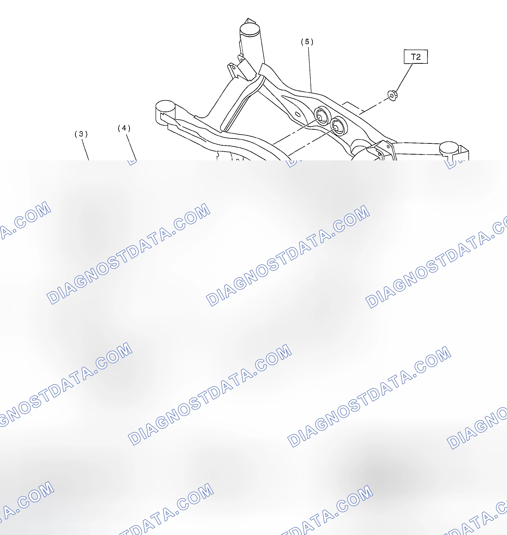 Scheme 139: REAR DIFFERENTIAL MOUNTING SYSTEM