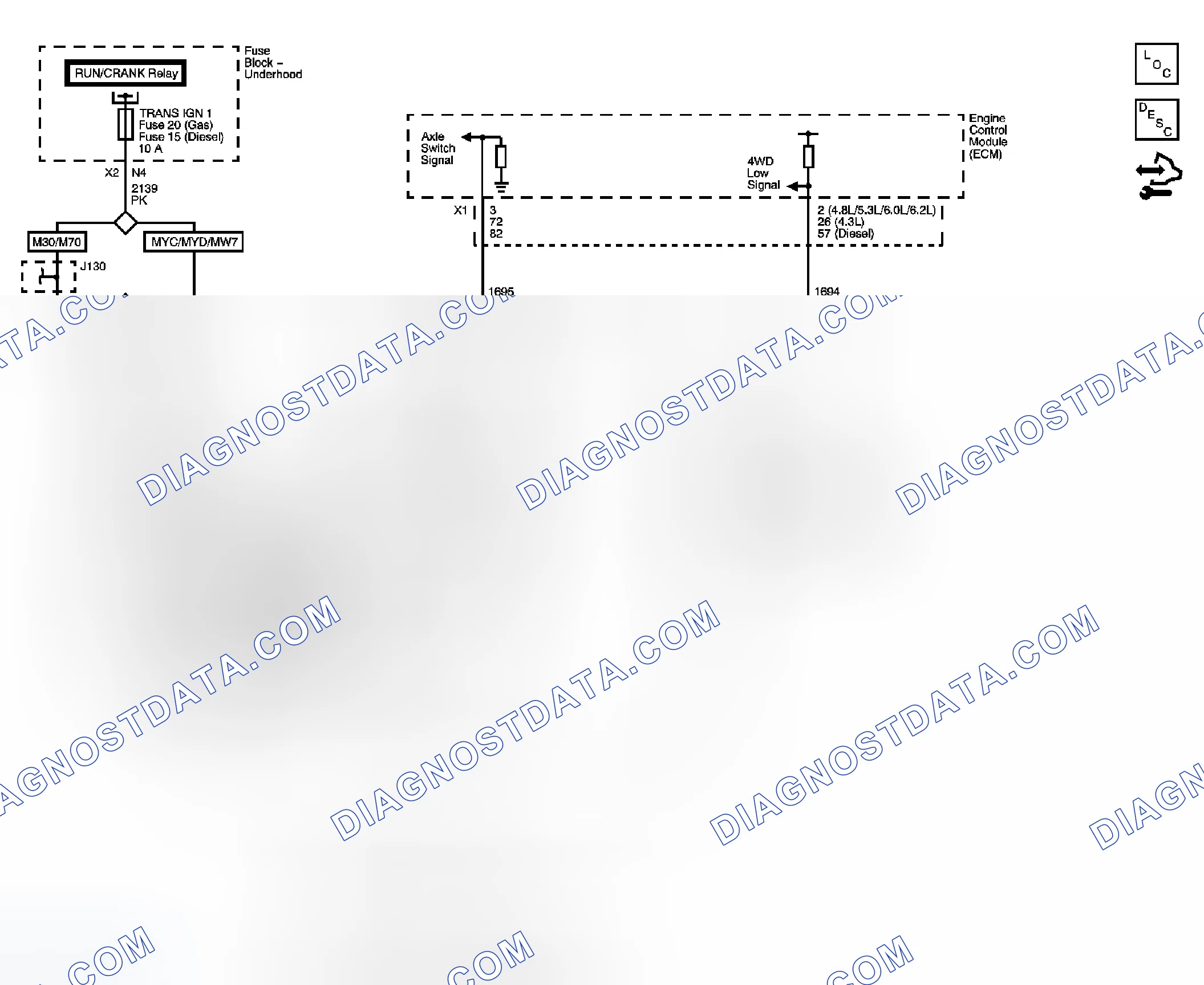 Scheme 267: Transfer Case Control Schematics