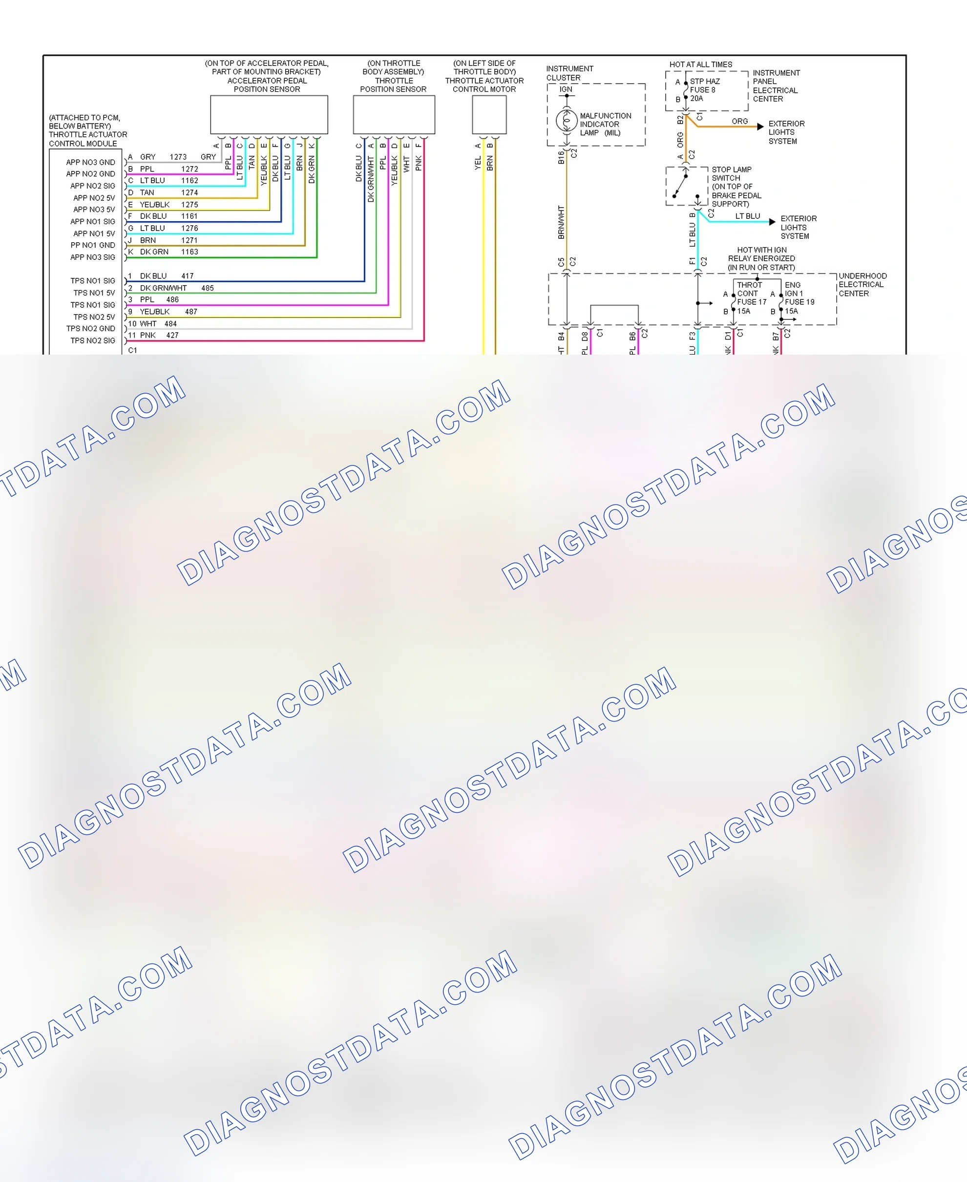 Scheme 66: PCM Wiring Diagram (Corvette - 5.7L - 3 Of 4)