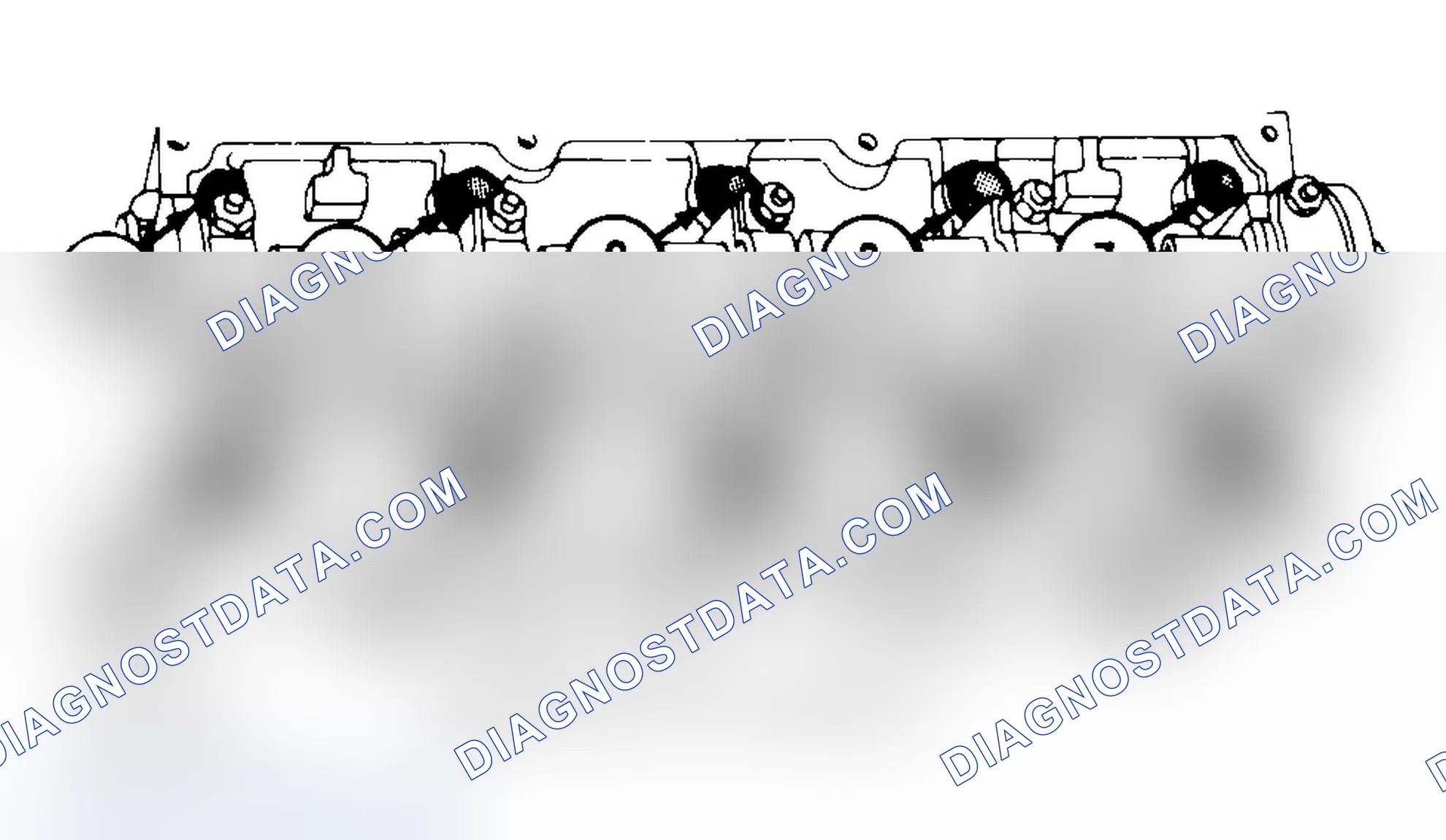 Scheme 3: Typical Cylinder Head Tightening or Loosening Sequence
