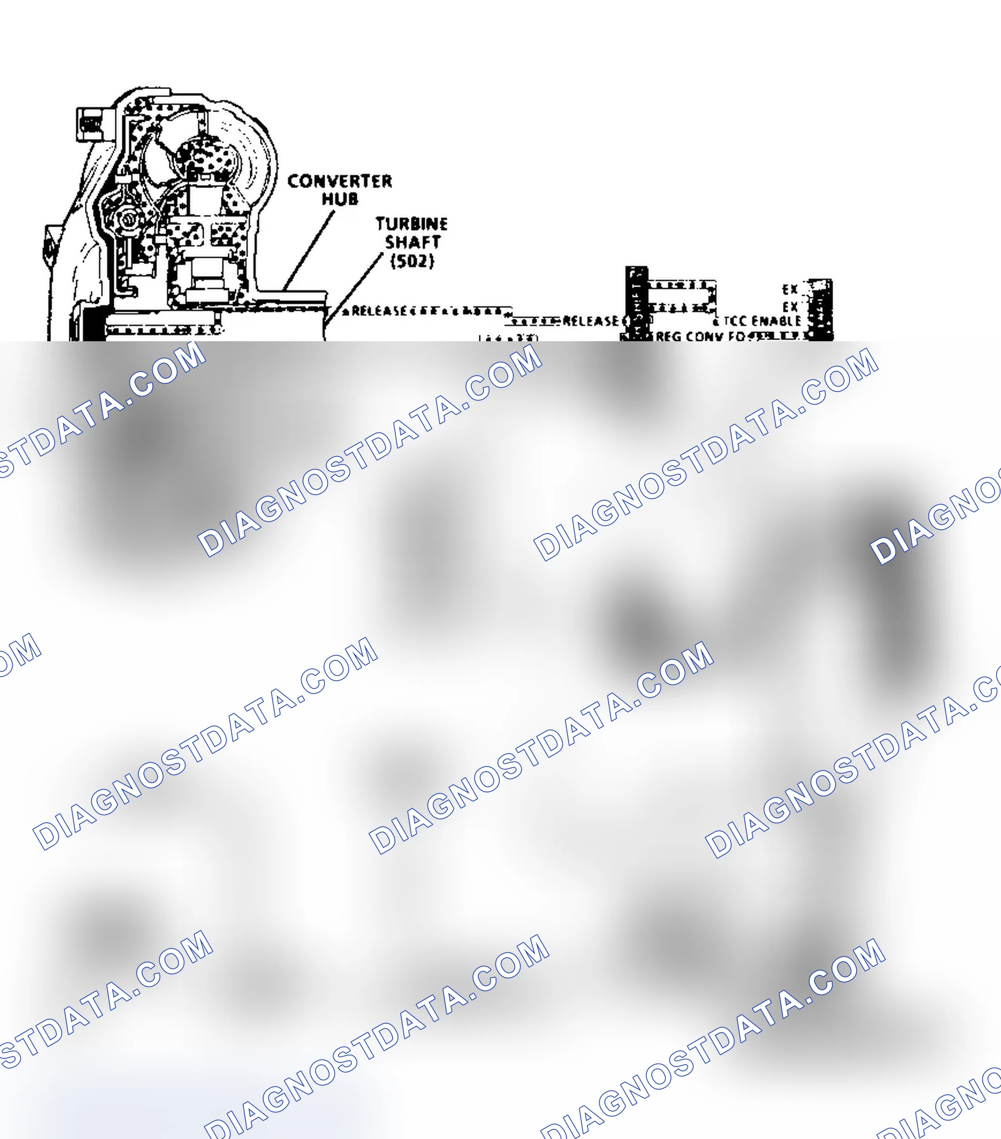 Scheme 434: Code 39 Schematic (Gasoline) TCC Stuck Off