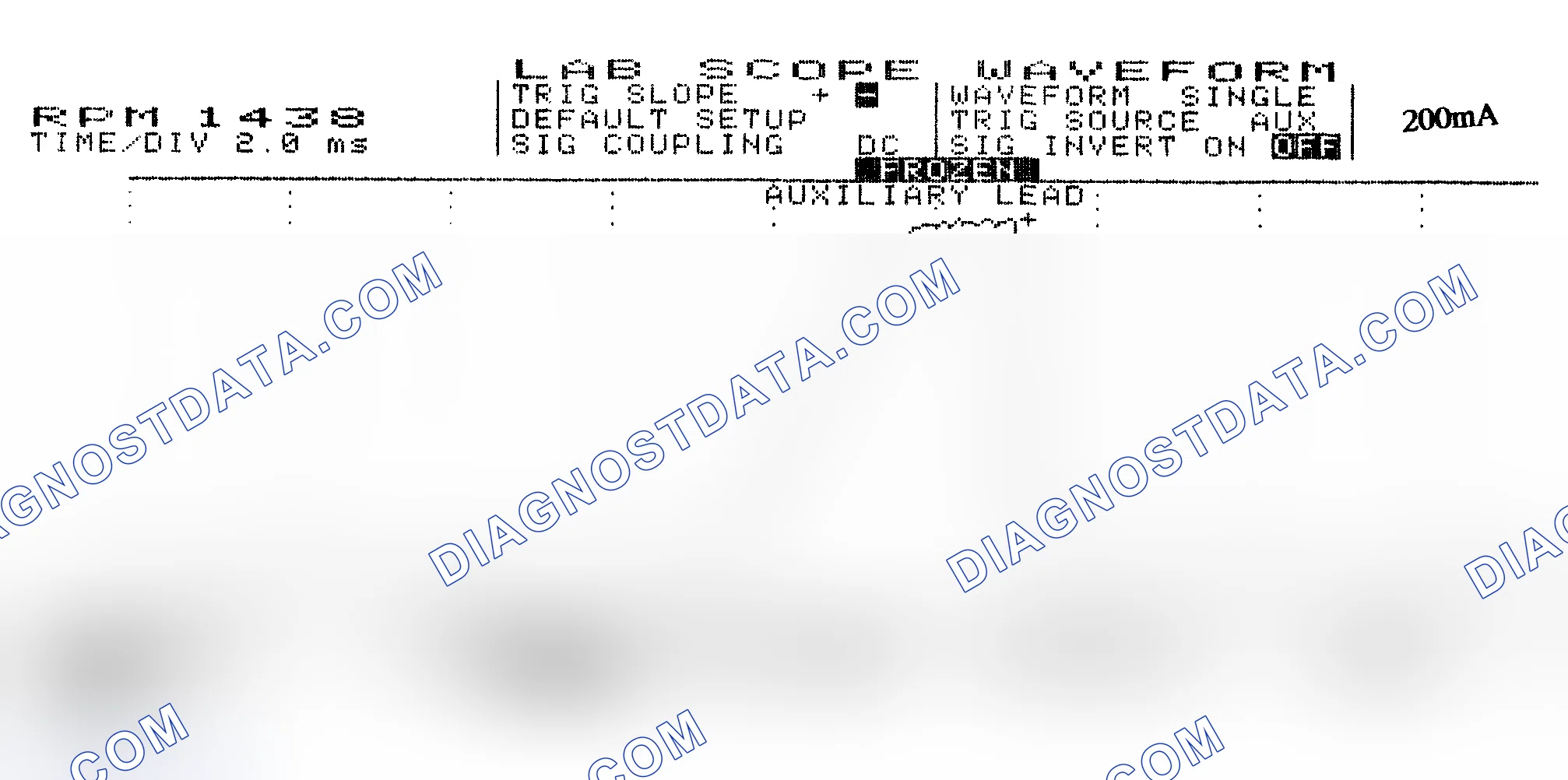 Scheme 15: Single Injector w/Normal Current Flow - Current Pattern