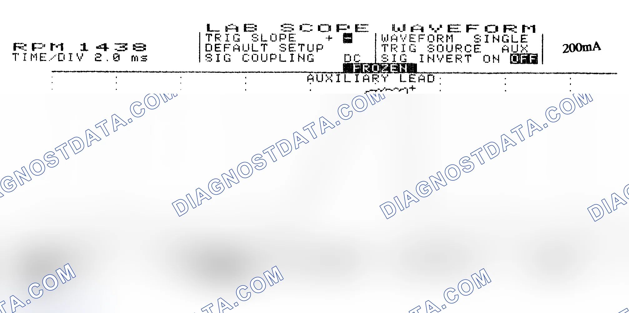 Scheme 15: Single Injector w/Normal Current Flow - Current Pattern
