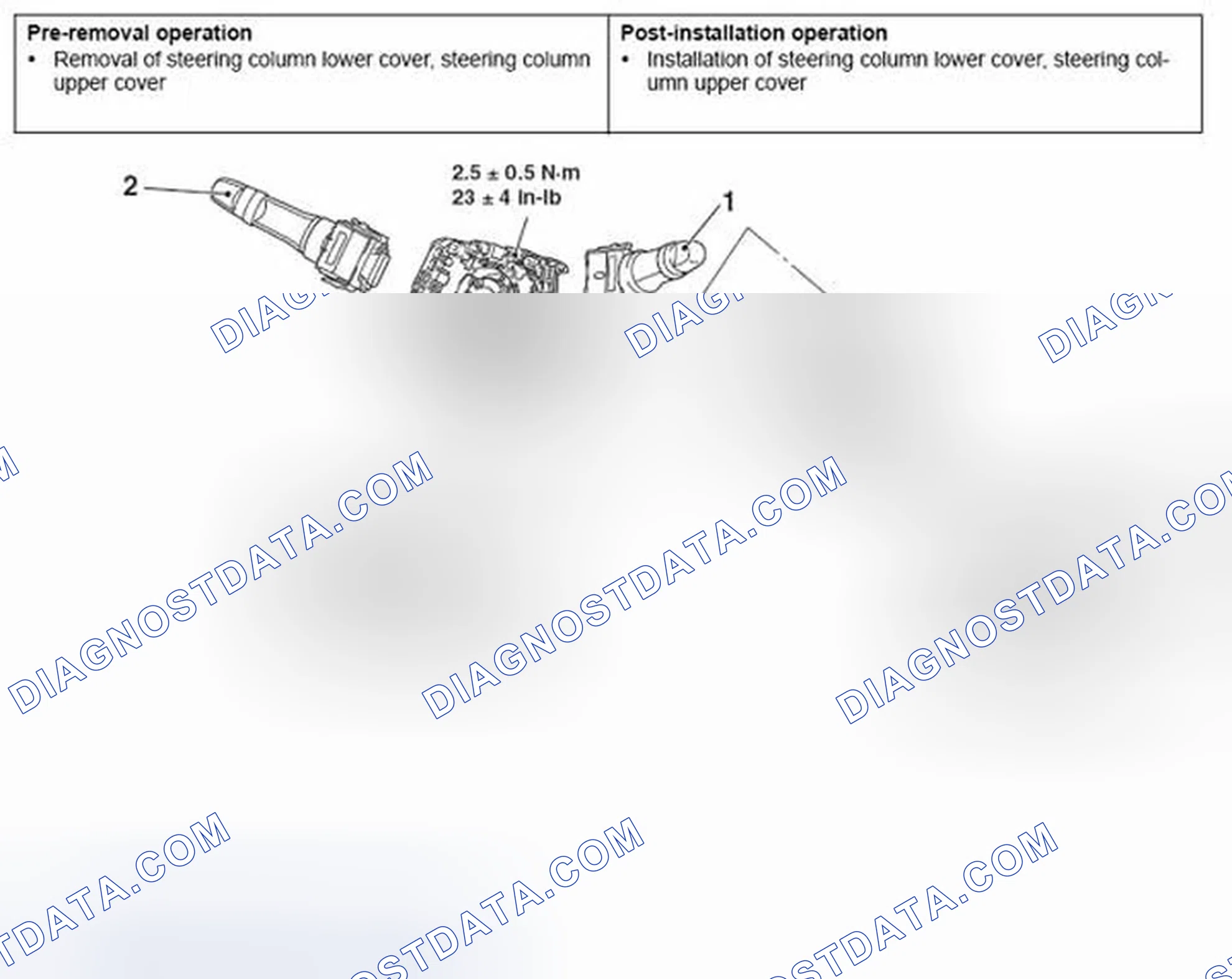 Scheme 50: REMOVAL AND INSTALLATION