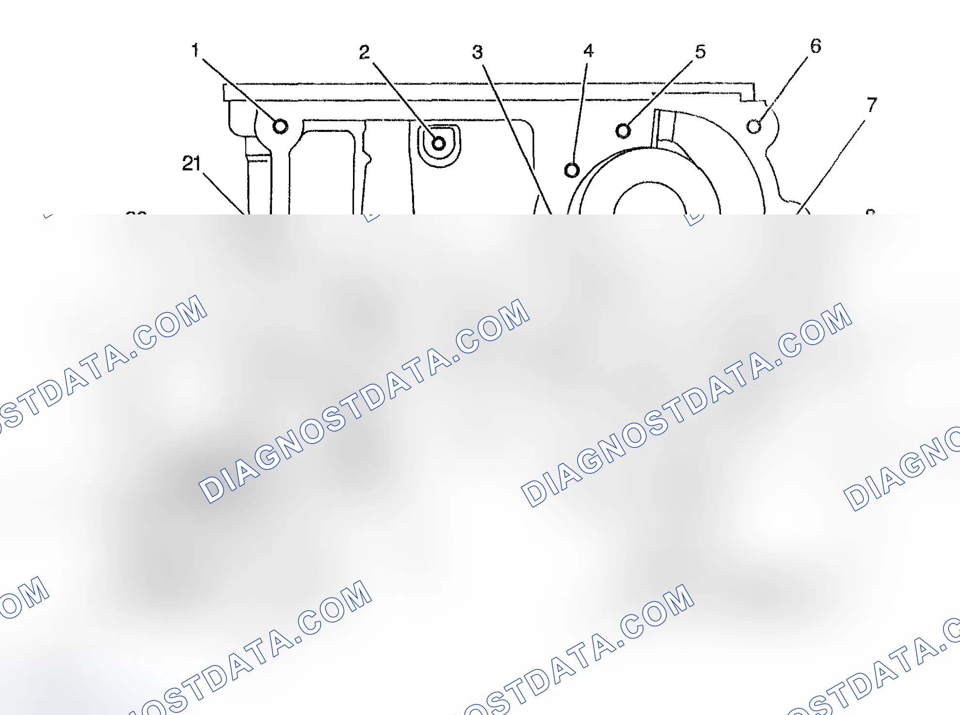 Scheme 782: Engine Block - Front View