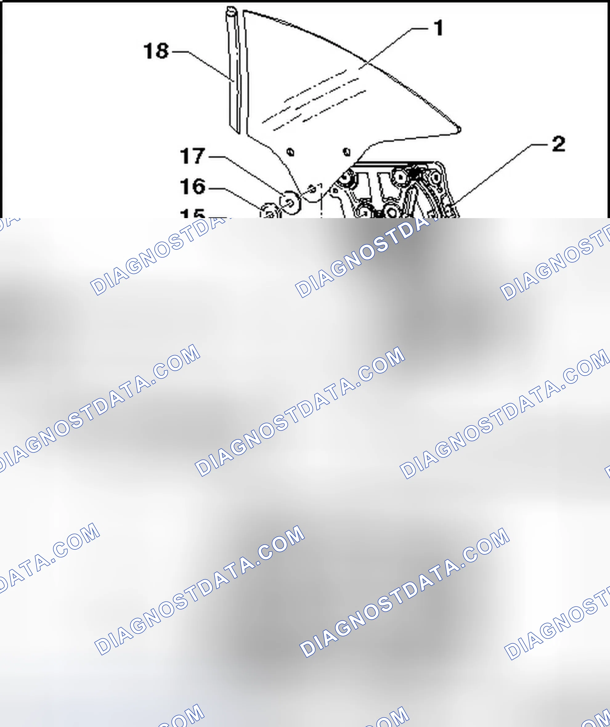 Scheme 19: SIDE WINDOW ASSEMBLY OVERVIEW