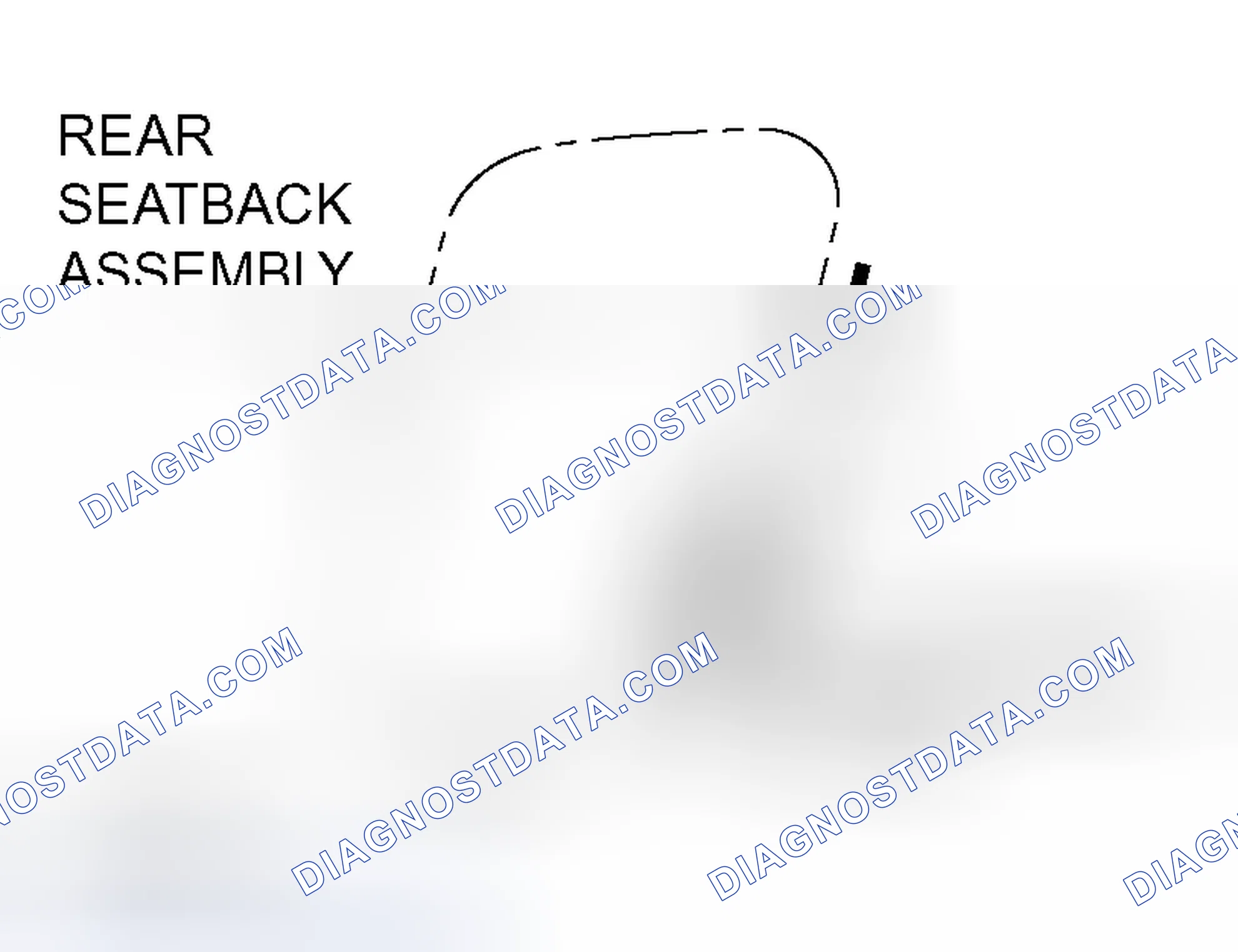 Scheme 15: >>A<< INSTALLATION OF REAR SEATBACK ASSEMBLY