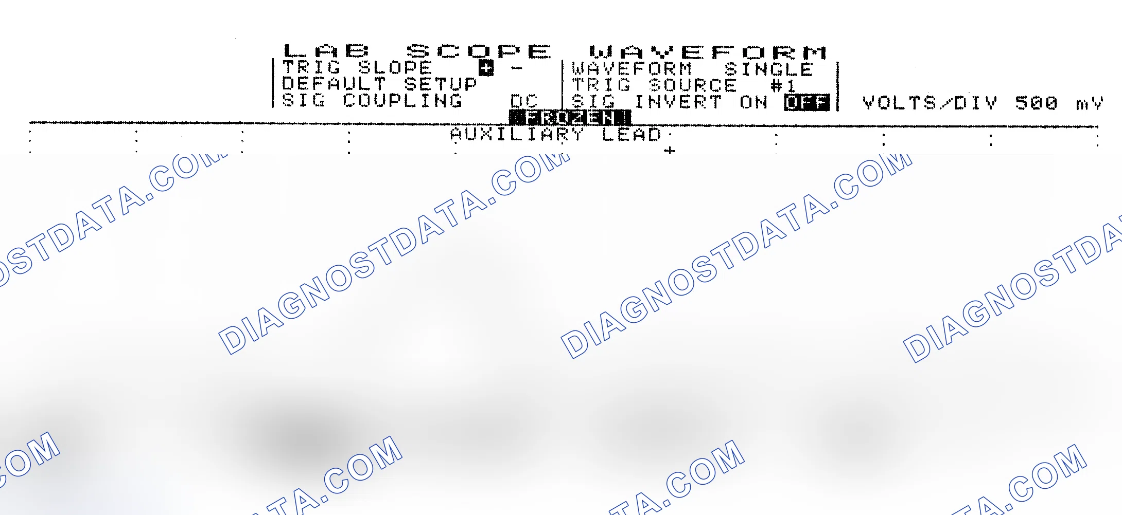 Scheme 10: Single Injector w/Excessive Current Flow - Current Pattern