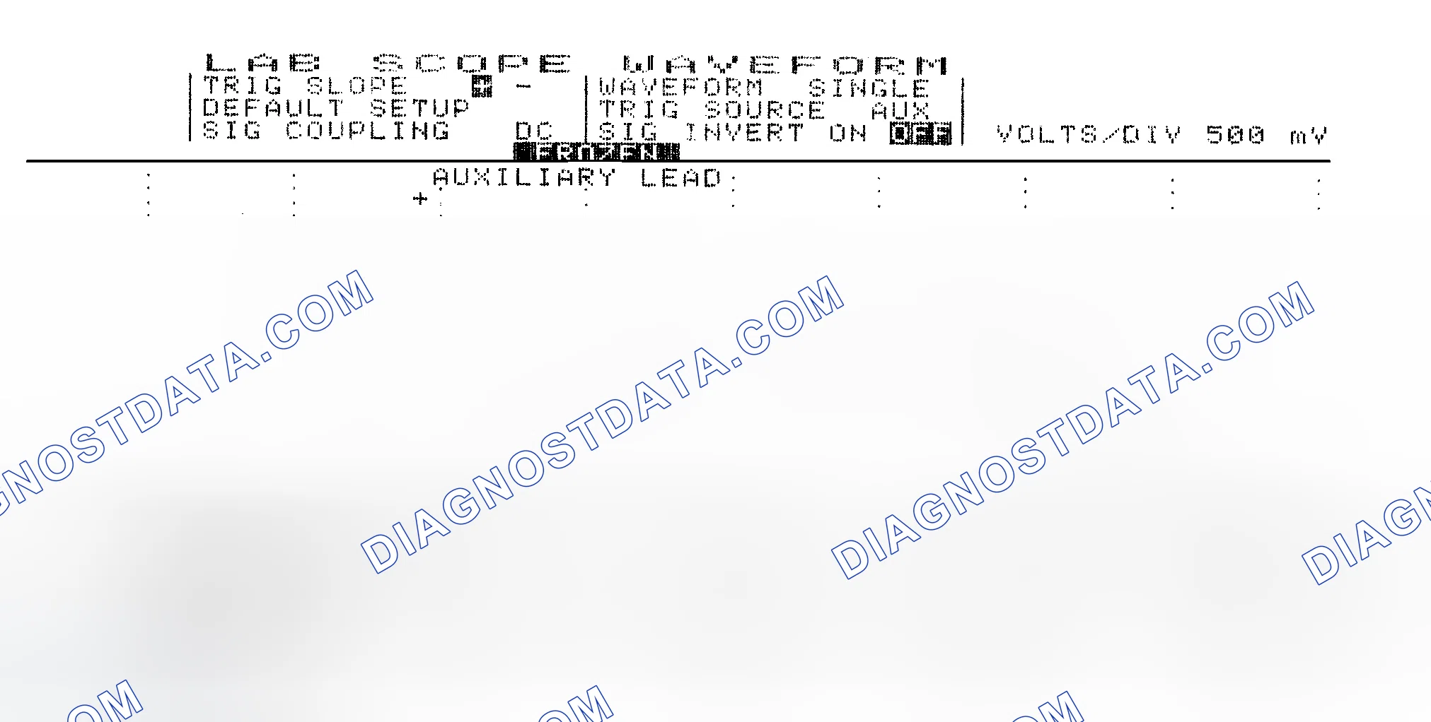 Scheme 14: Single Injector w/Excessive Current Flow - Current Pattern