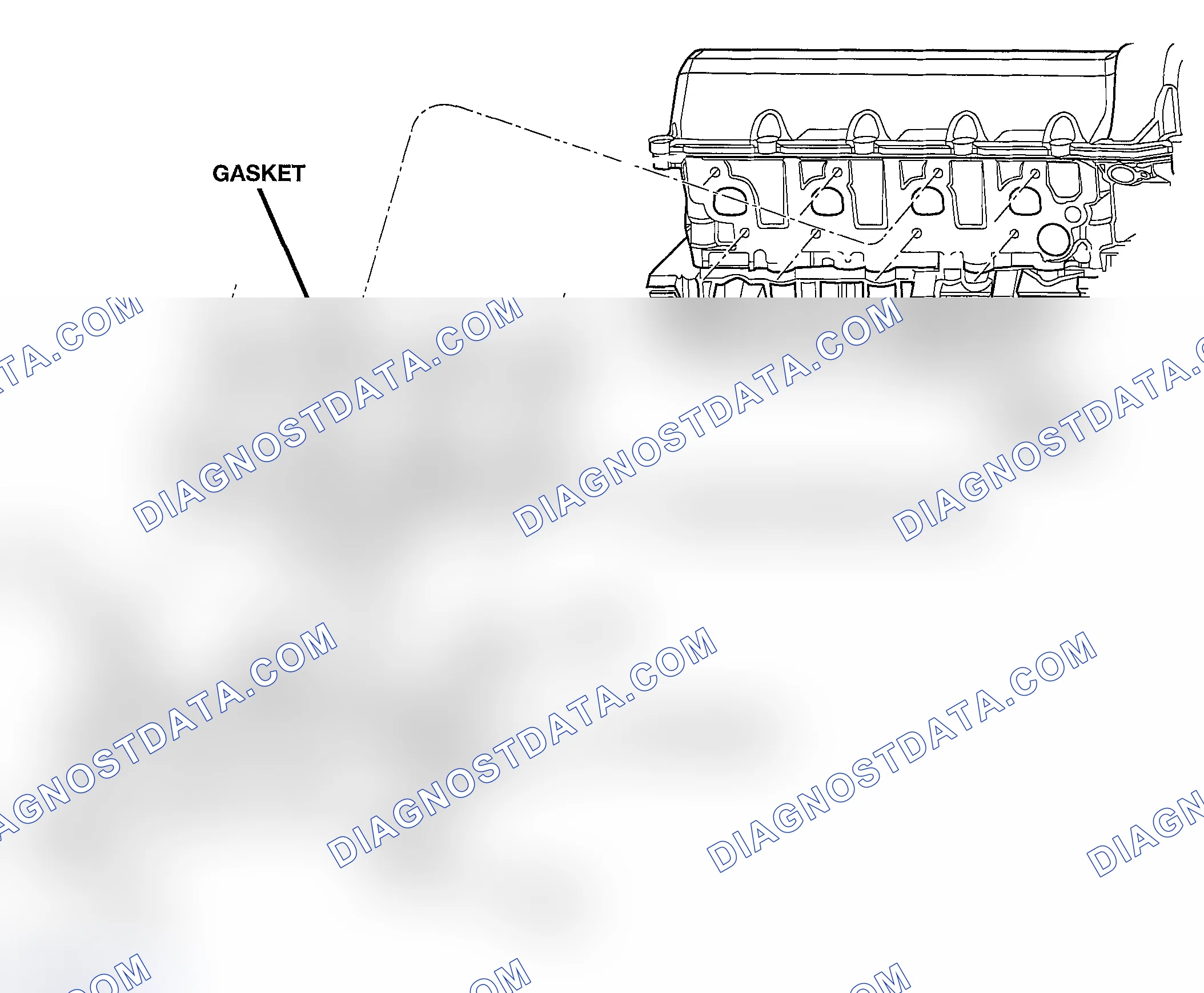 Scheme 196: RIGHT EXHAUST MANIFOLD