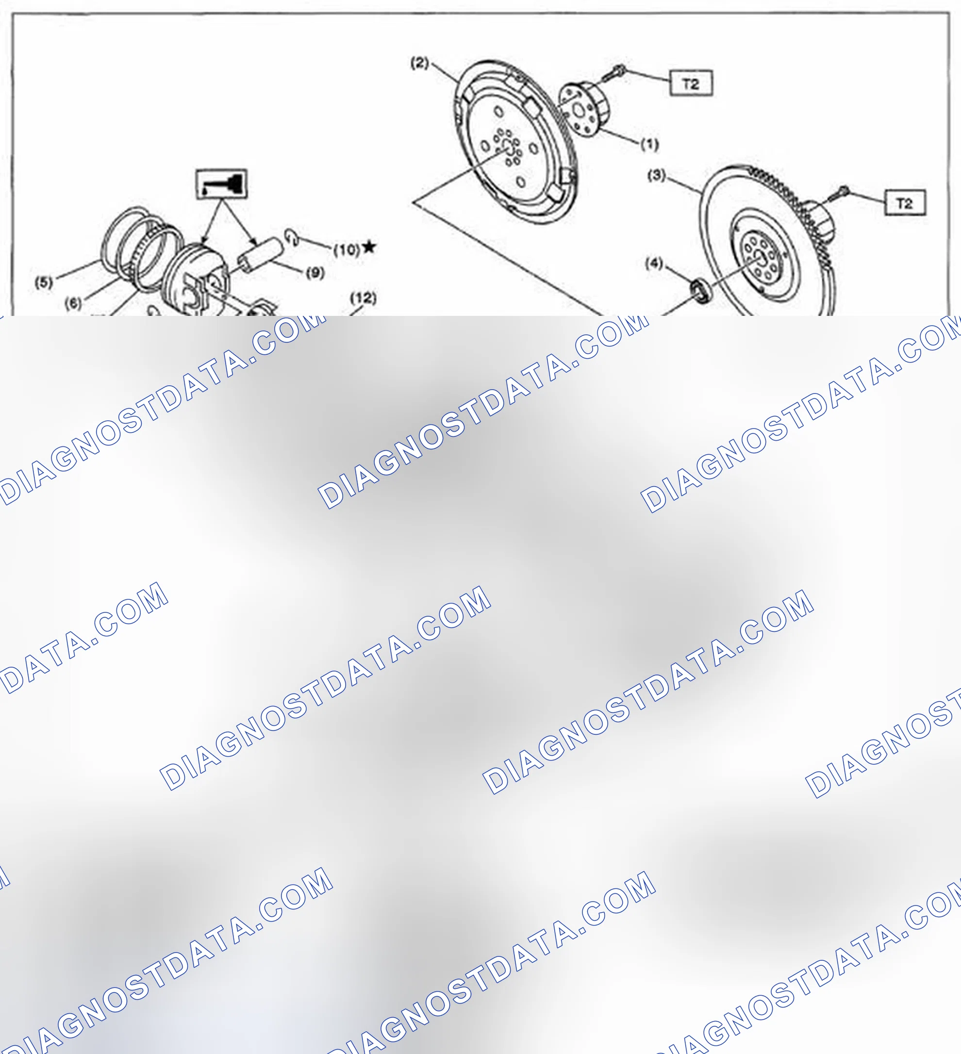 Scheme 566: CRANKSHAFT AND PISTON