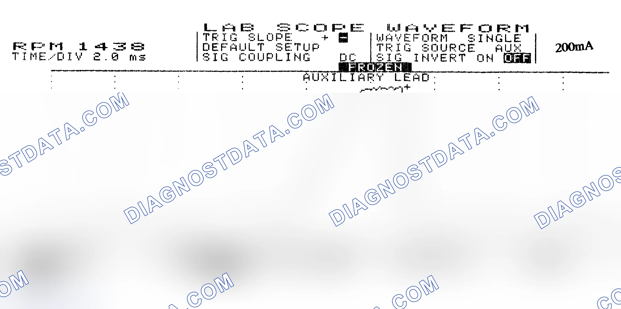 Scheme 15: Single Injector w/Normal Current Flow - Current Pattern