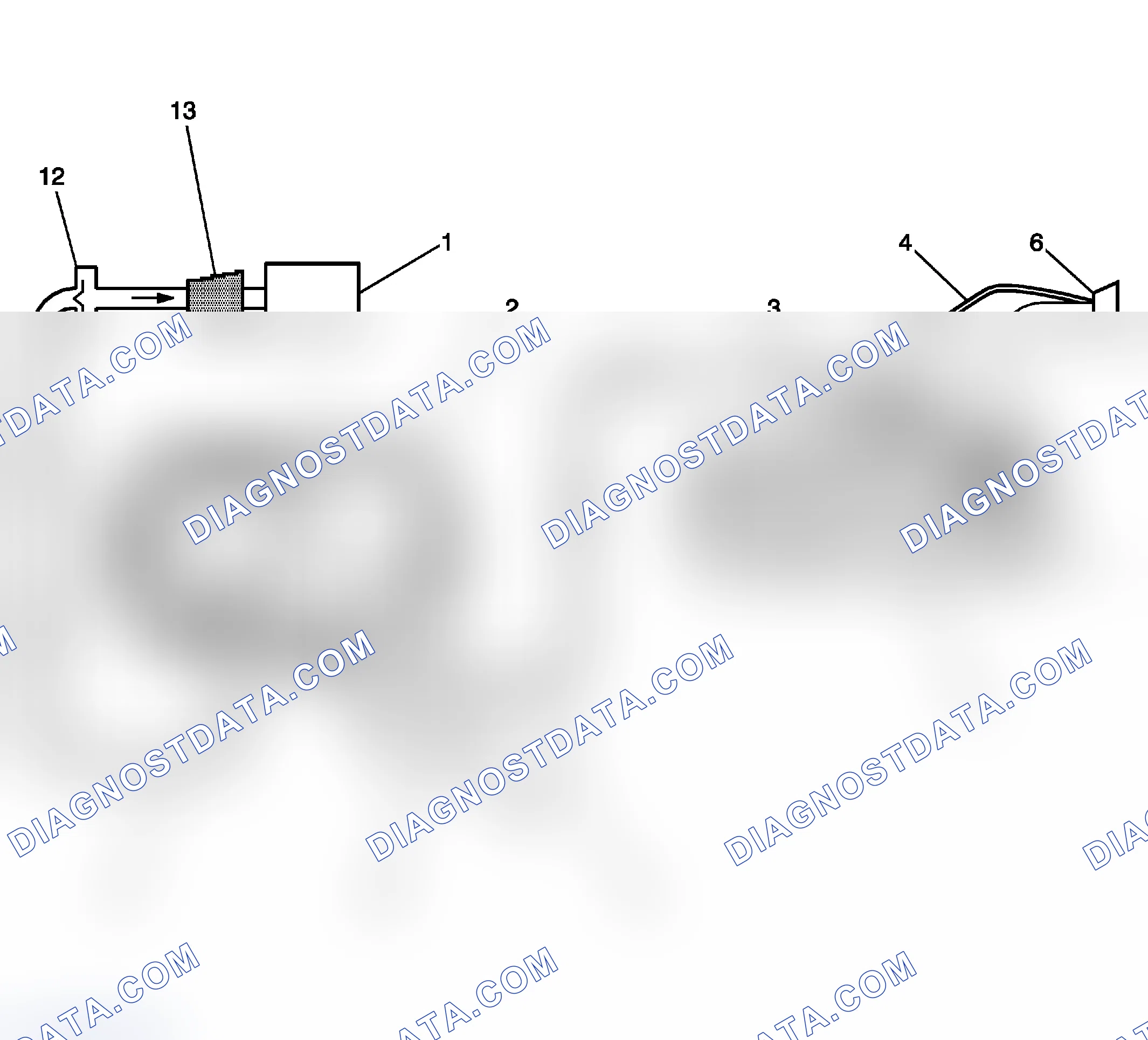 Scheme 25: Typical Evaporative Emission (EVAP) System Hose Routing Diagram