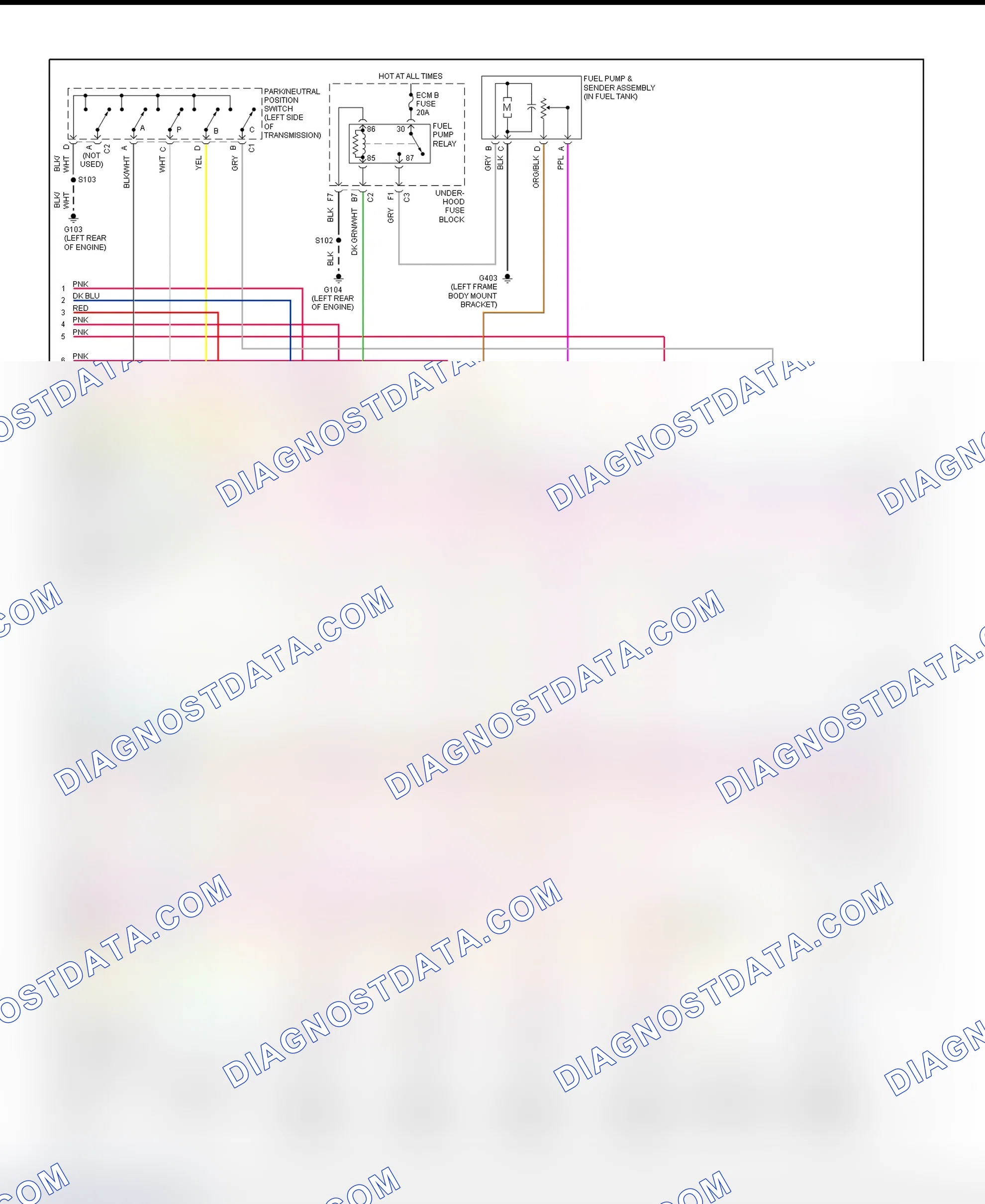 Scheme 34: PCM Wiring Diagram (Avalanche, Sierra, Silverado, Suburban, Tahoe, Yukon & Yukon XL - 4.8L & 5.3L - With Isolated Ground HO2S - 2 Of 5)